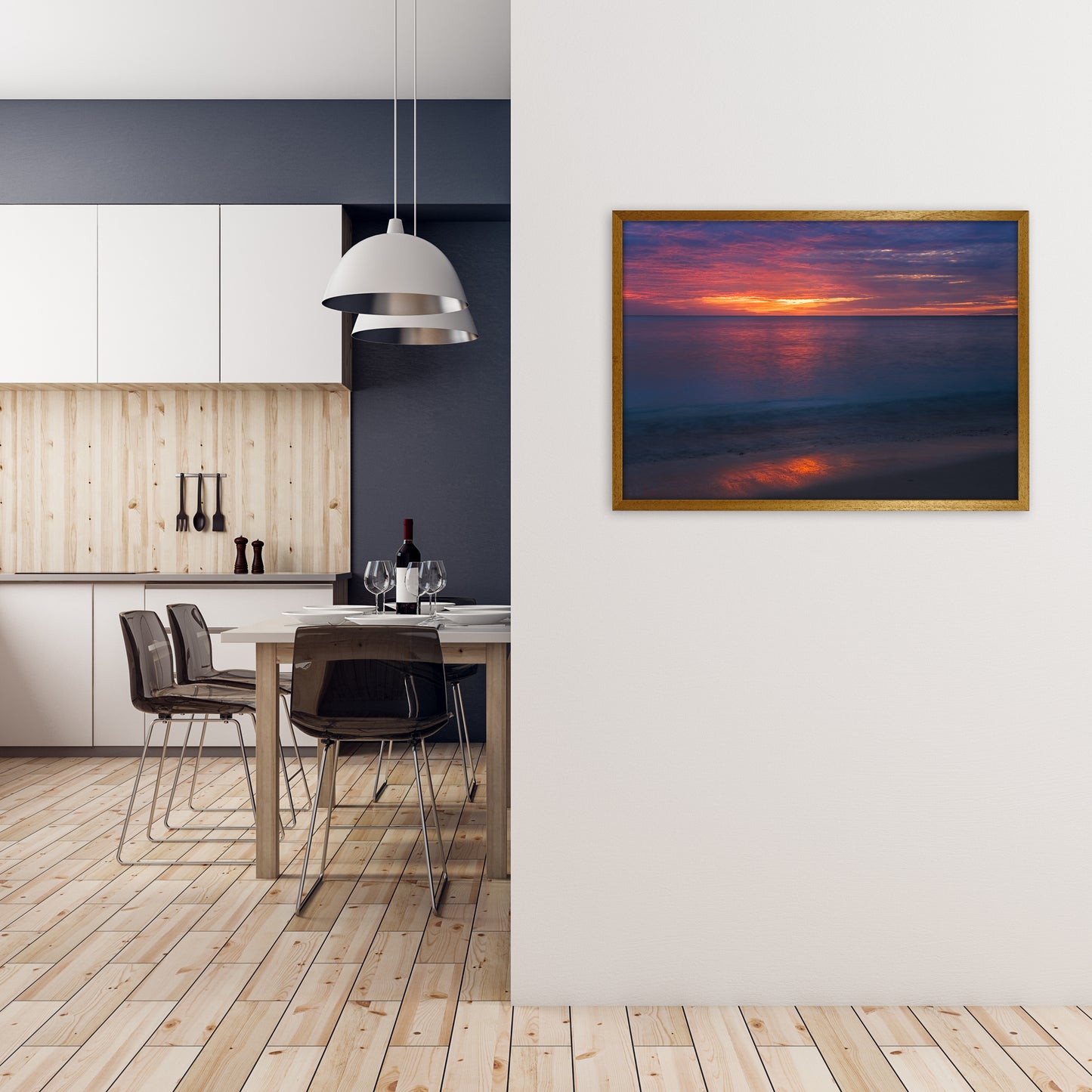 Monet Sunrise Art Print by Karsten Wrobel A1 Print Only