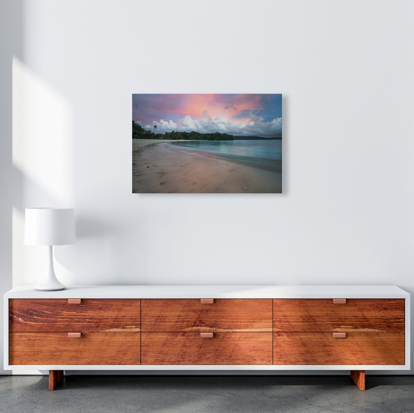 Champagne Sunrise Art Print by Karsten Wrobel A2 Canvas