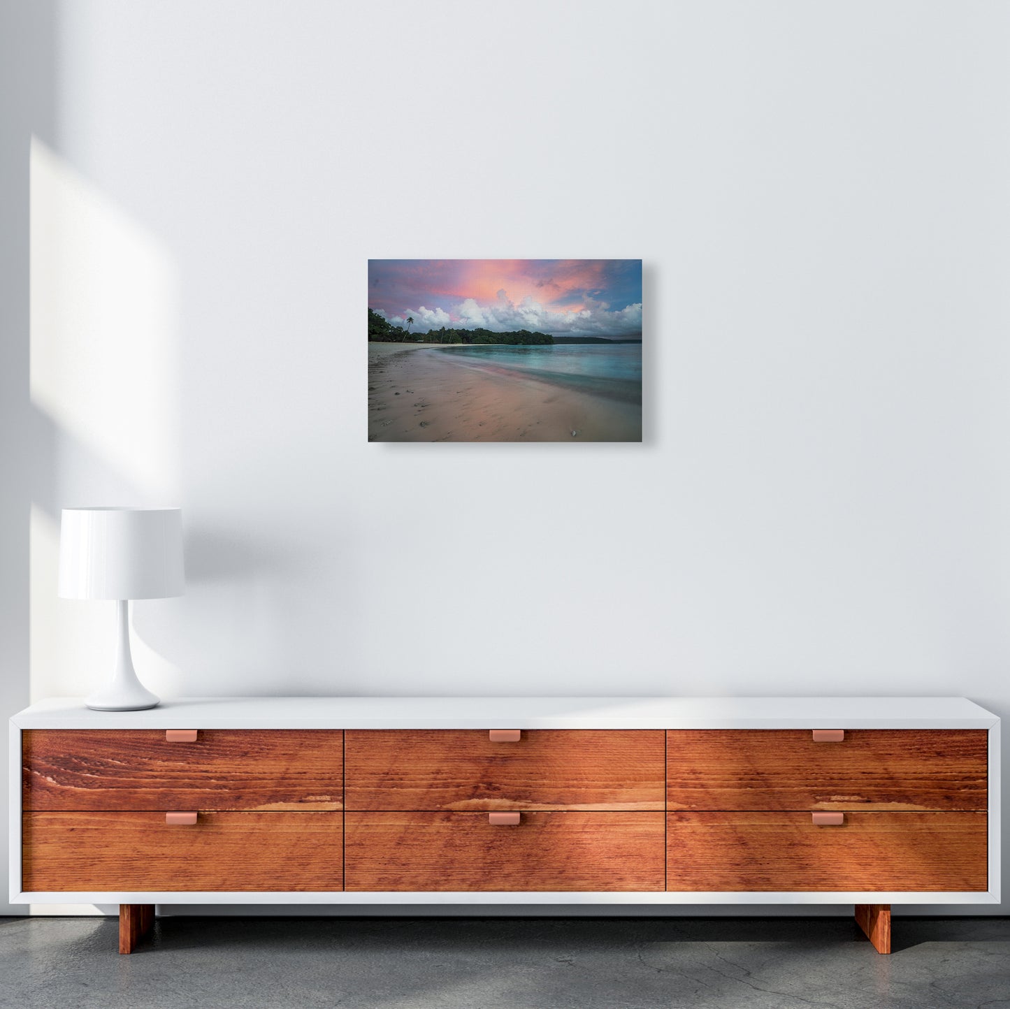 Champagne Sunrise Art Print by Karsten Wrobel A3 Canvas