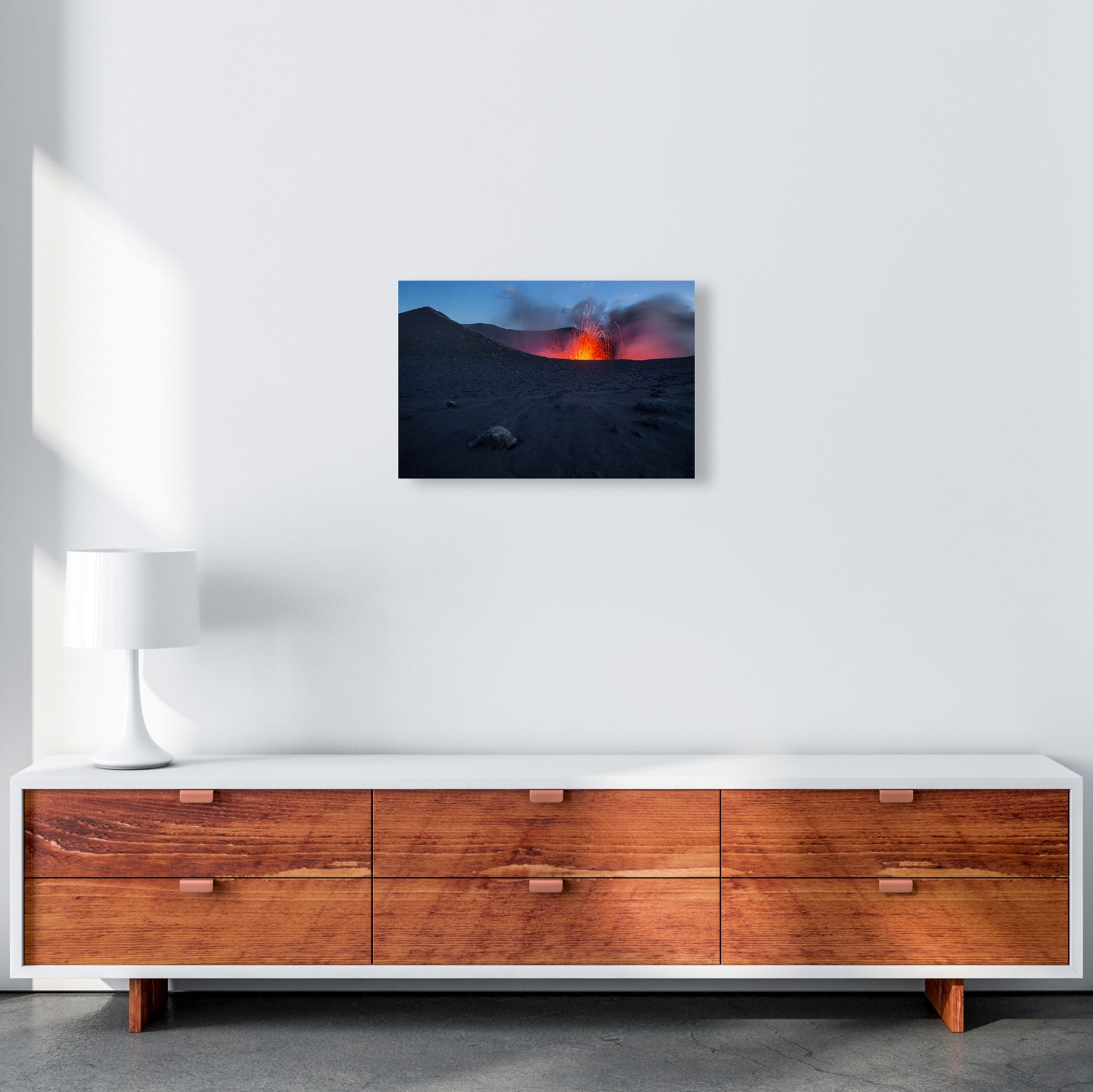 Approaching Hell Art Print by Karsten Wrobel A3 Canvas