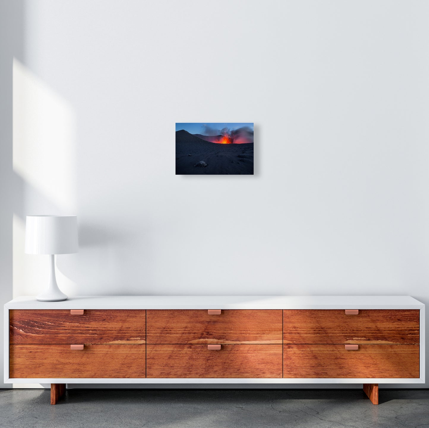 Approaching Hell Art Print by Karsten Wrobel A4 Canvas