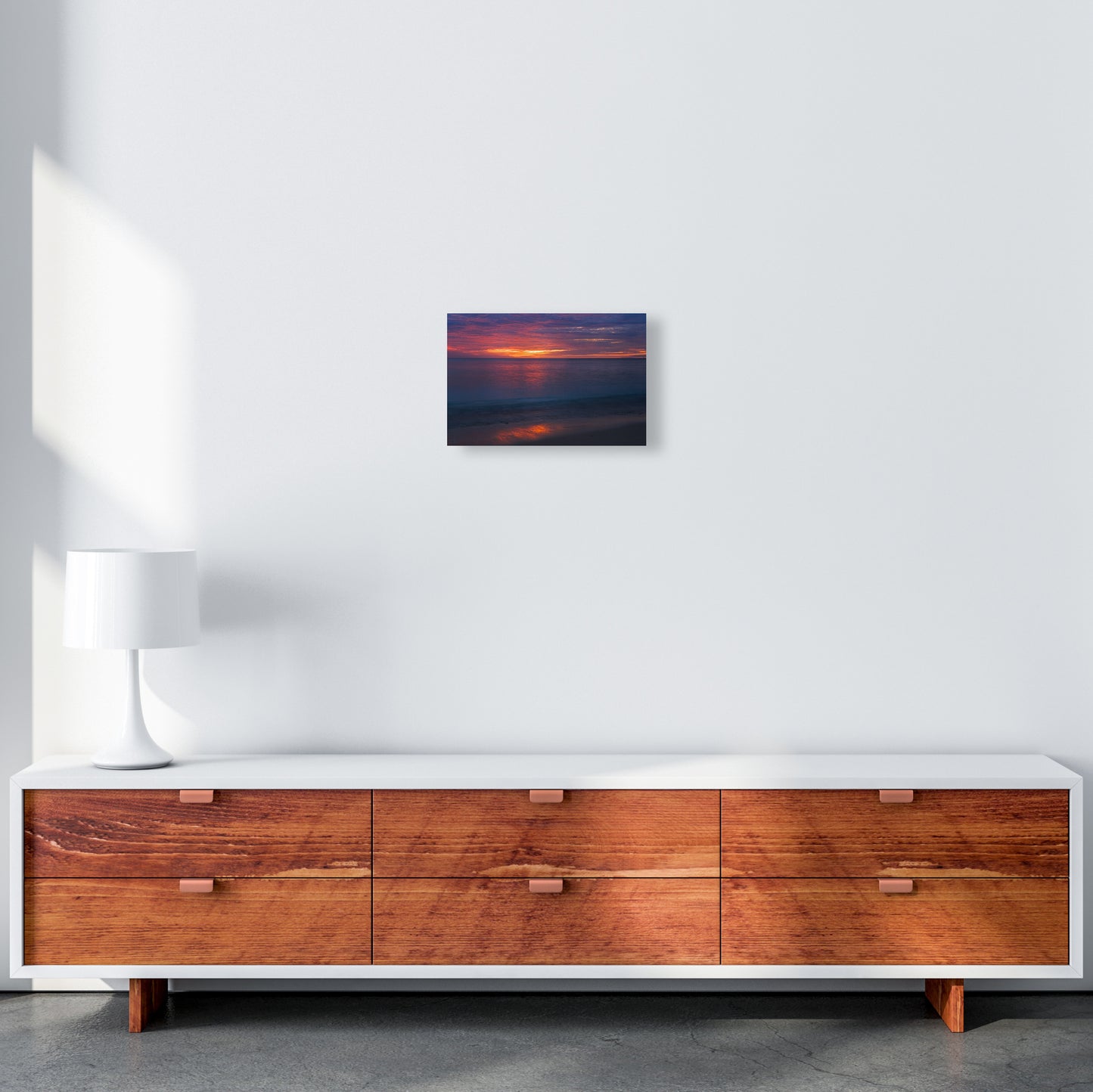 Monet Sunrise Art Print by Karsten Wrobel A4 Canvas