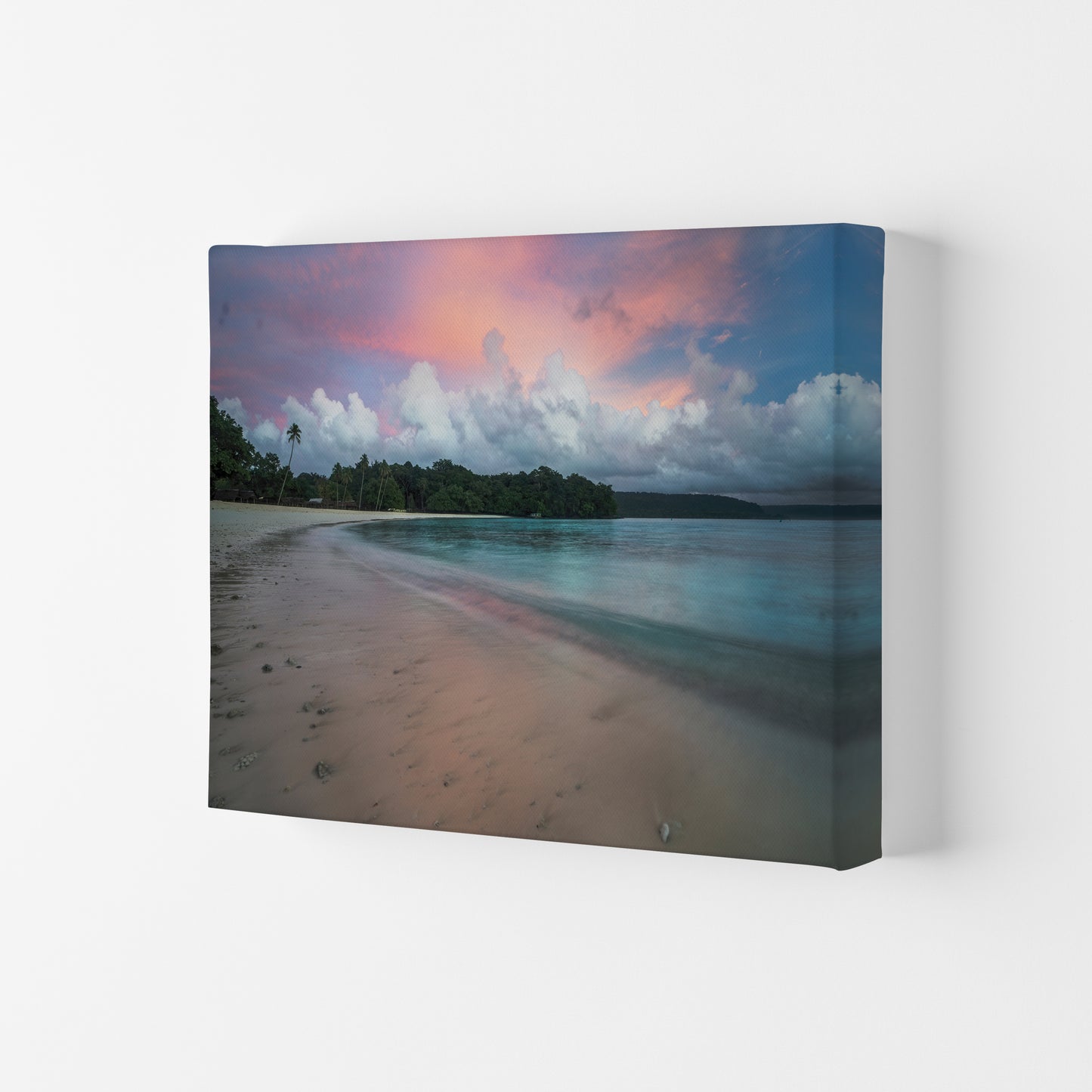 Champagne Sunrise Art Print by Karsten Wrobel Canvas
