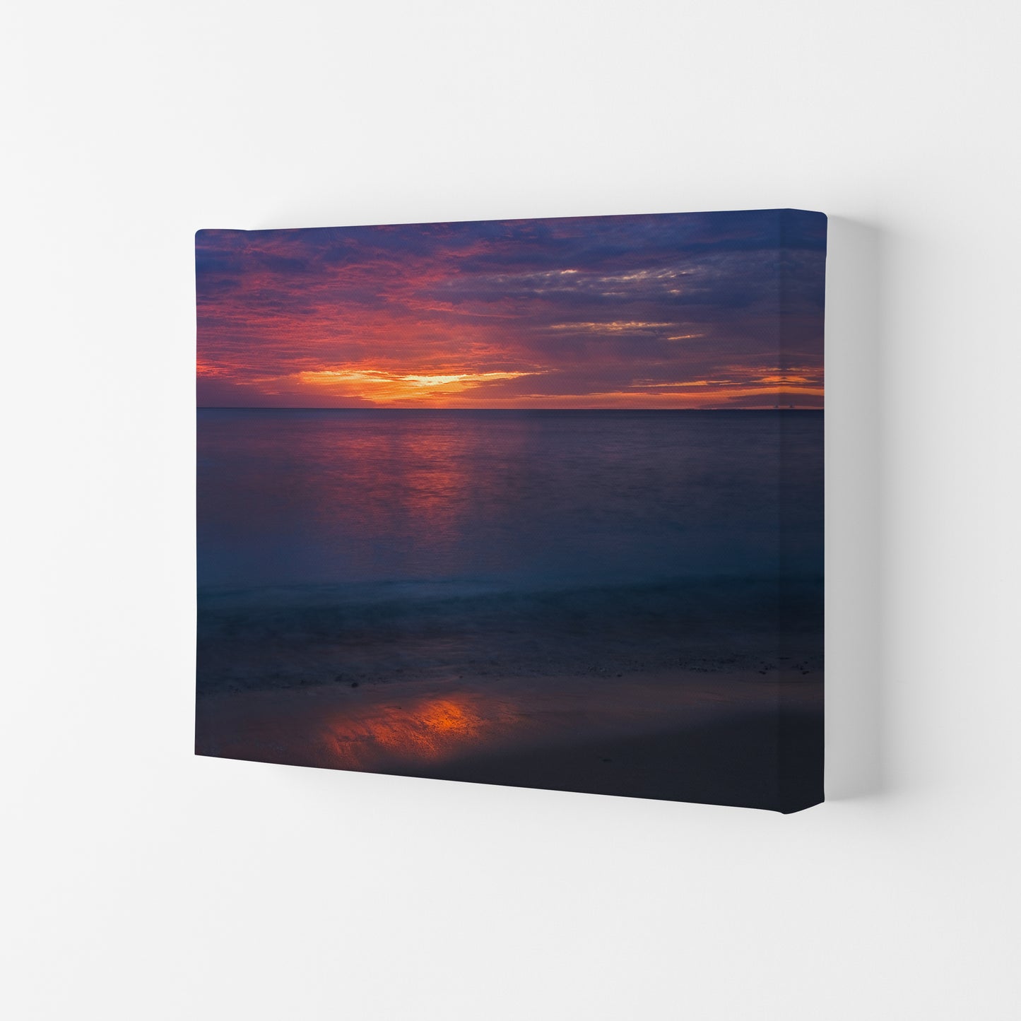Monet Sunrise Art Print by Karsten Wrobel Canvas