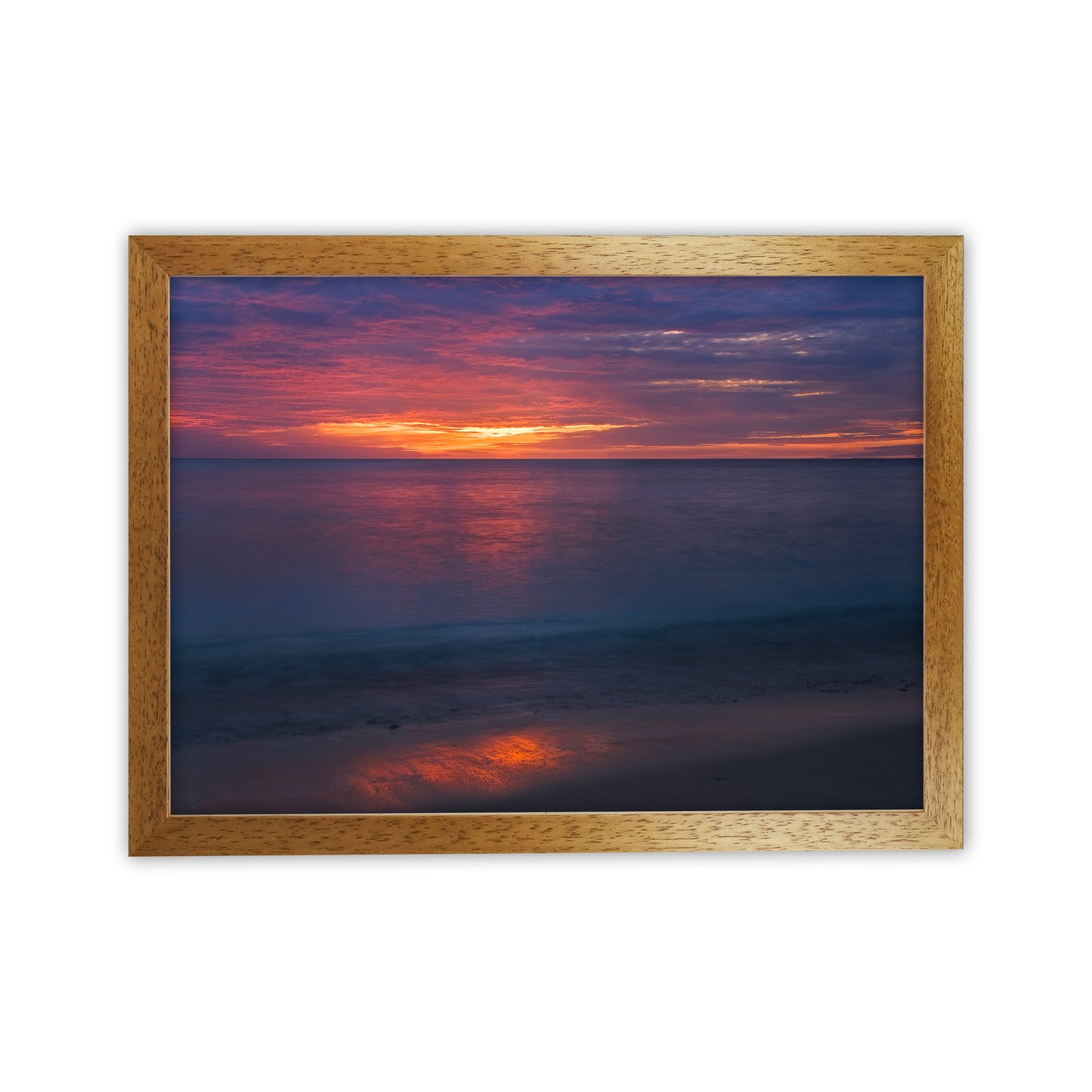 Monet Sunrise Art Print by Karsten Wrobel Oak Grain