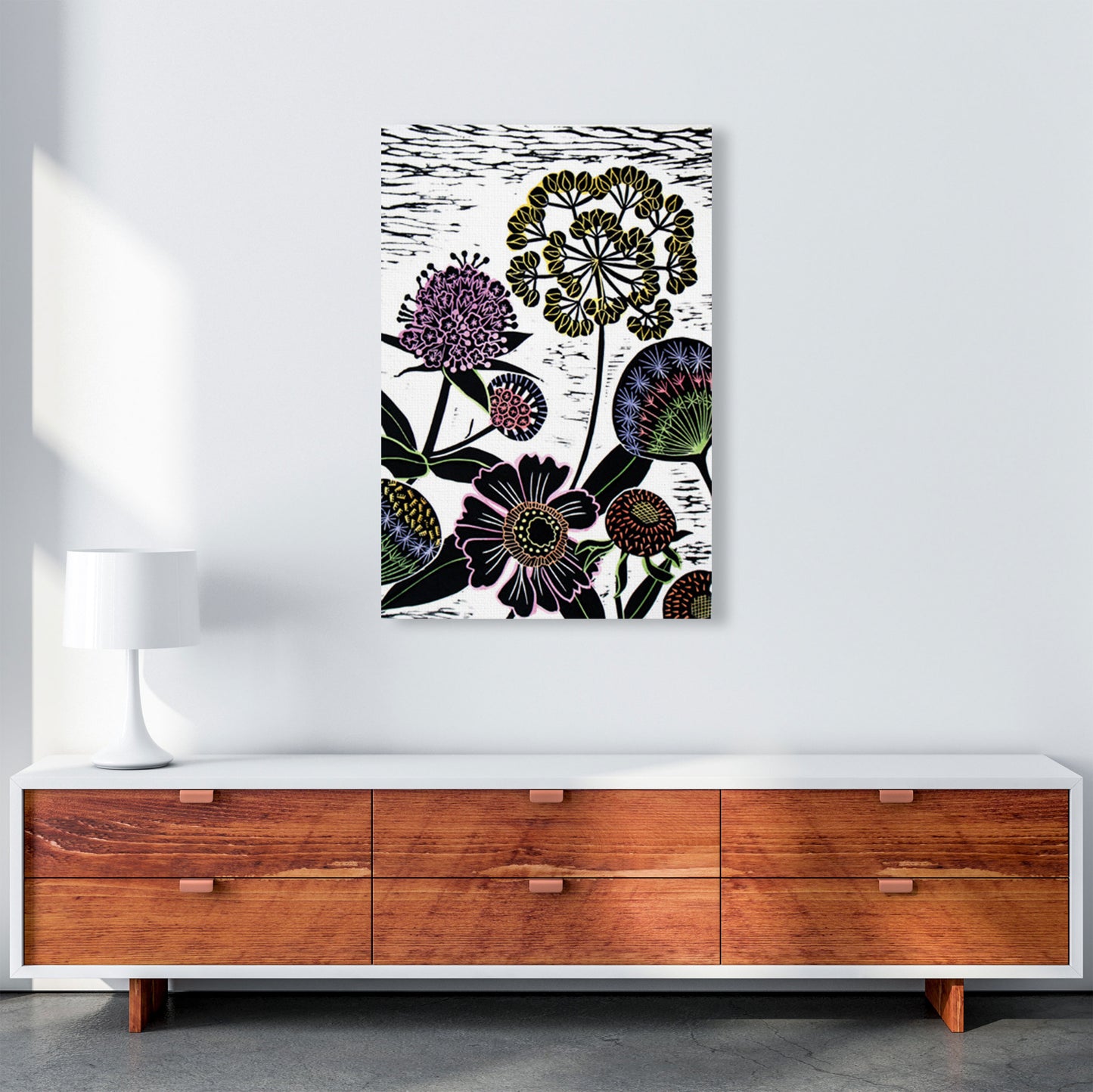 Autumn Seeds Art Print by Kate Heiss A1 Canvas