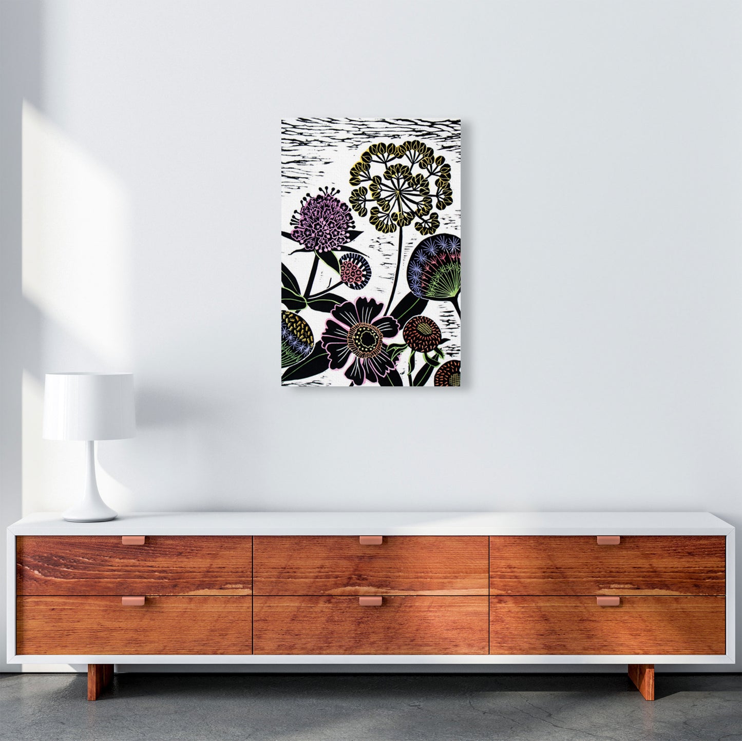 Autumn Seeds Art Print by Kate Heiss A2 Canvas