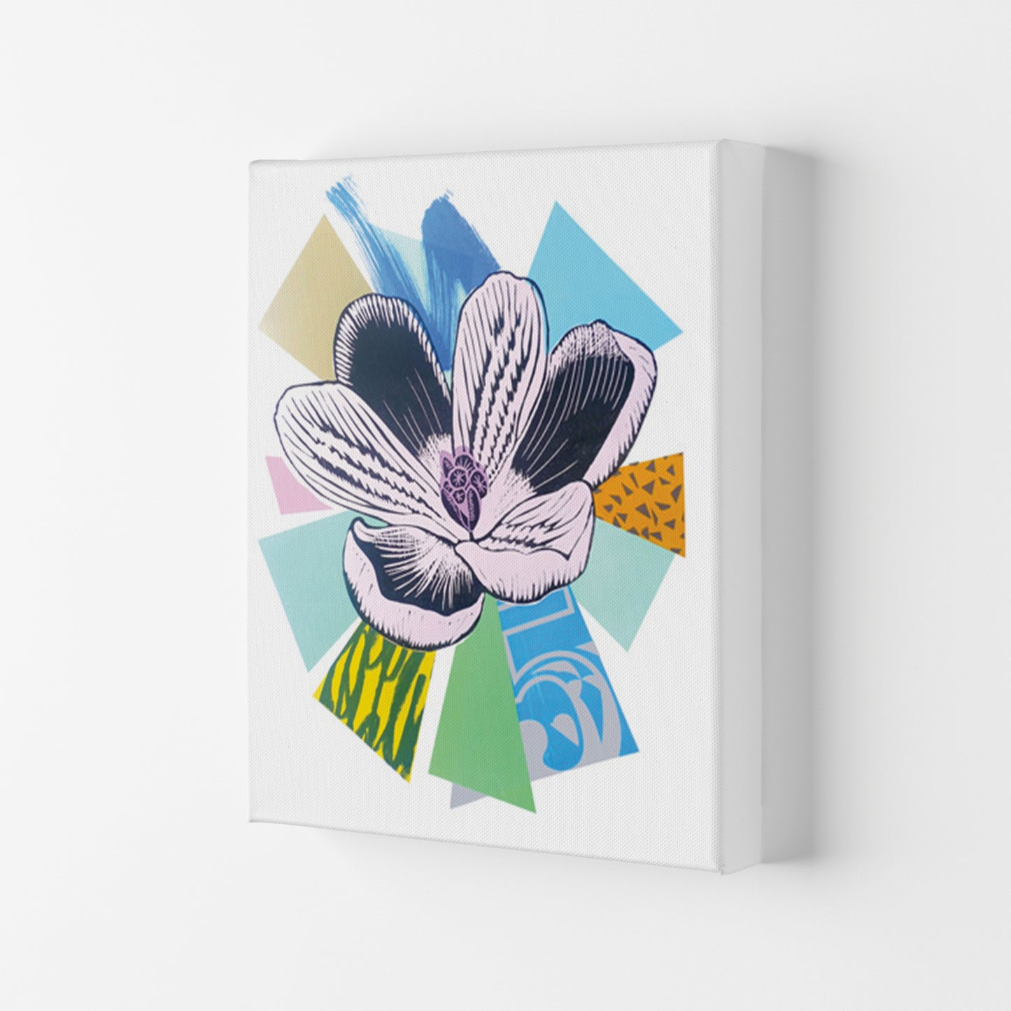 Crocus 2 Series 1 Art Print by Kate Heiss Canvas