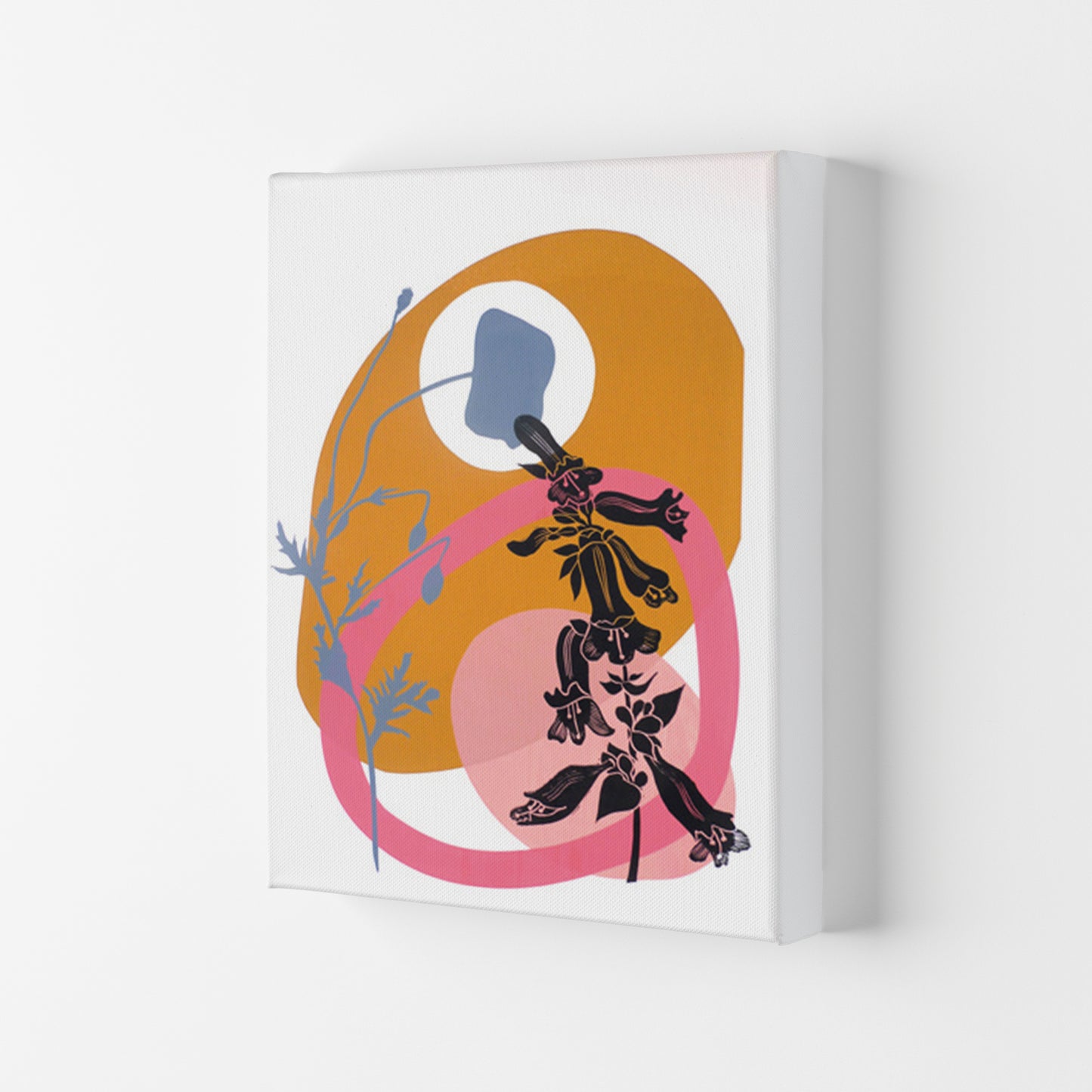 Poppy & Pentemon postcard Art Print by Kate Heiss Canvas