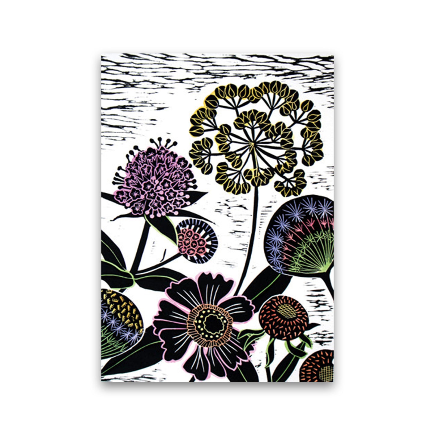 Autumn Seeds Art Print by Kate Heiss Print Only