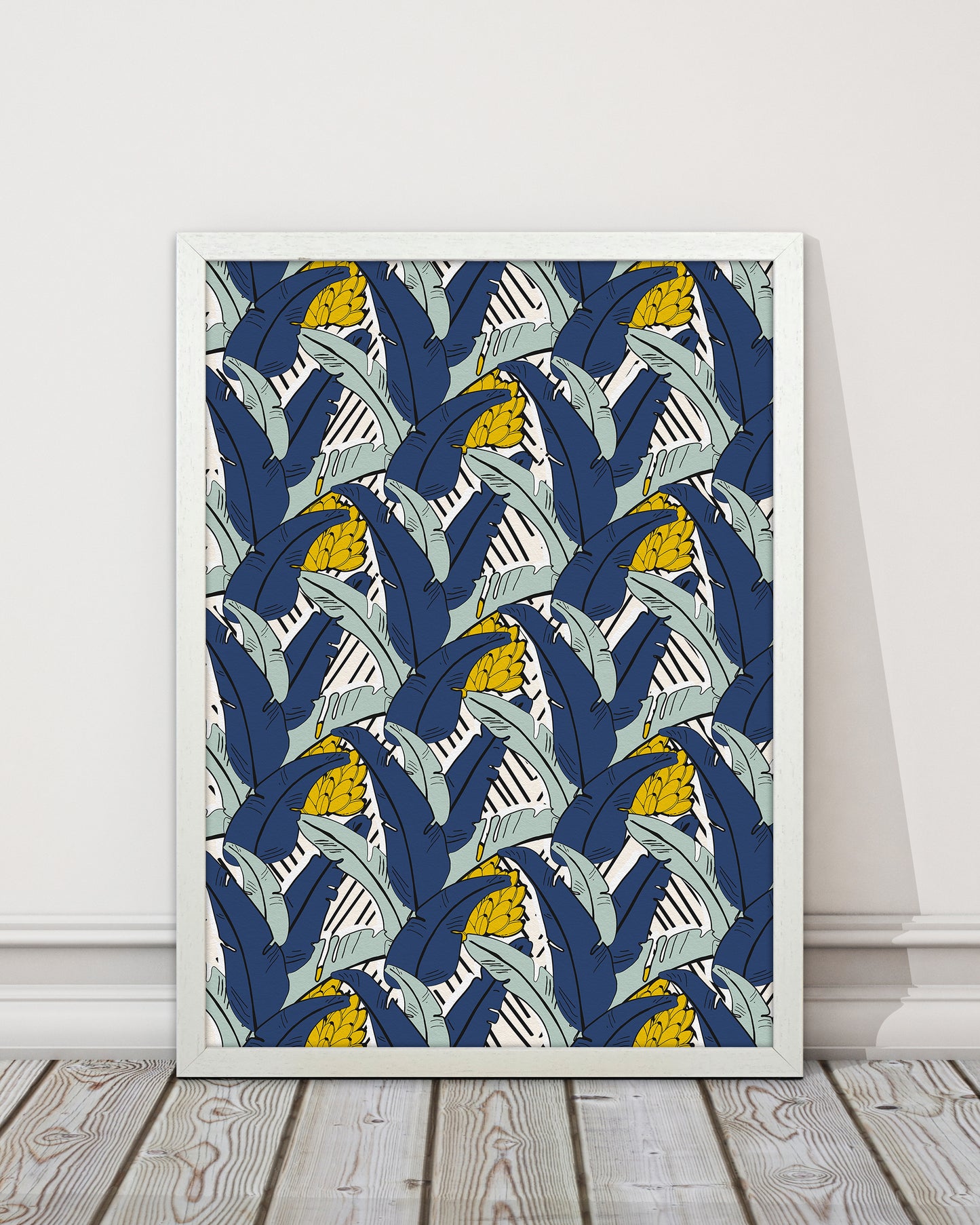 Tropical Fever Abstract Art Print by Kookiepixel