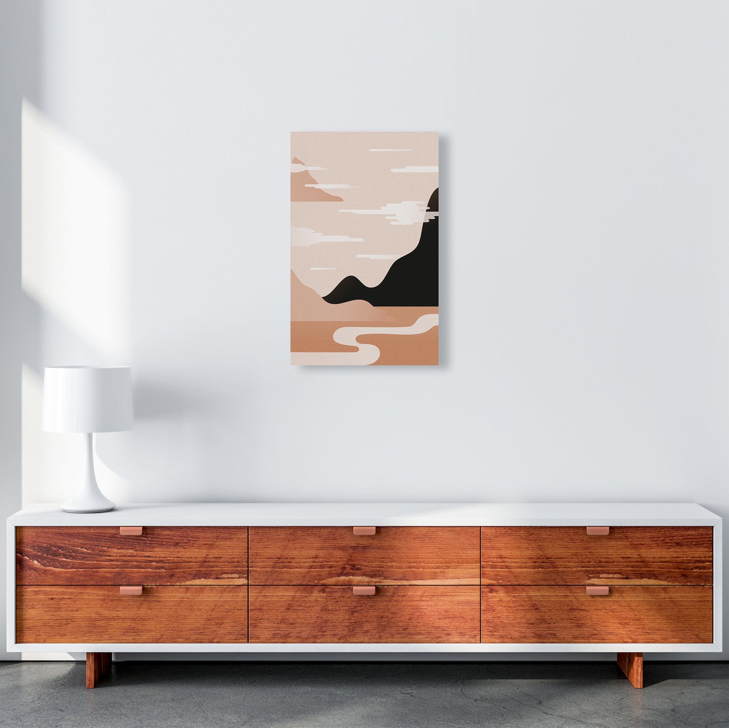 Morning Sunrise No 2 Art Print by Kookiepixel A3 Canvas