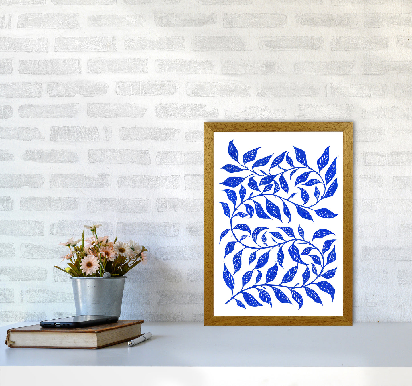 Foliage No 1 Botanical Art Print by Kookiepixel A3 Print Only