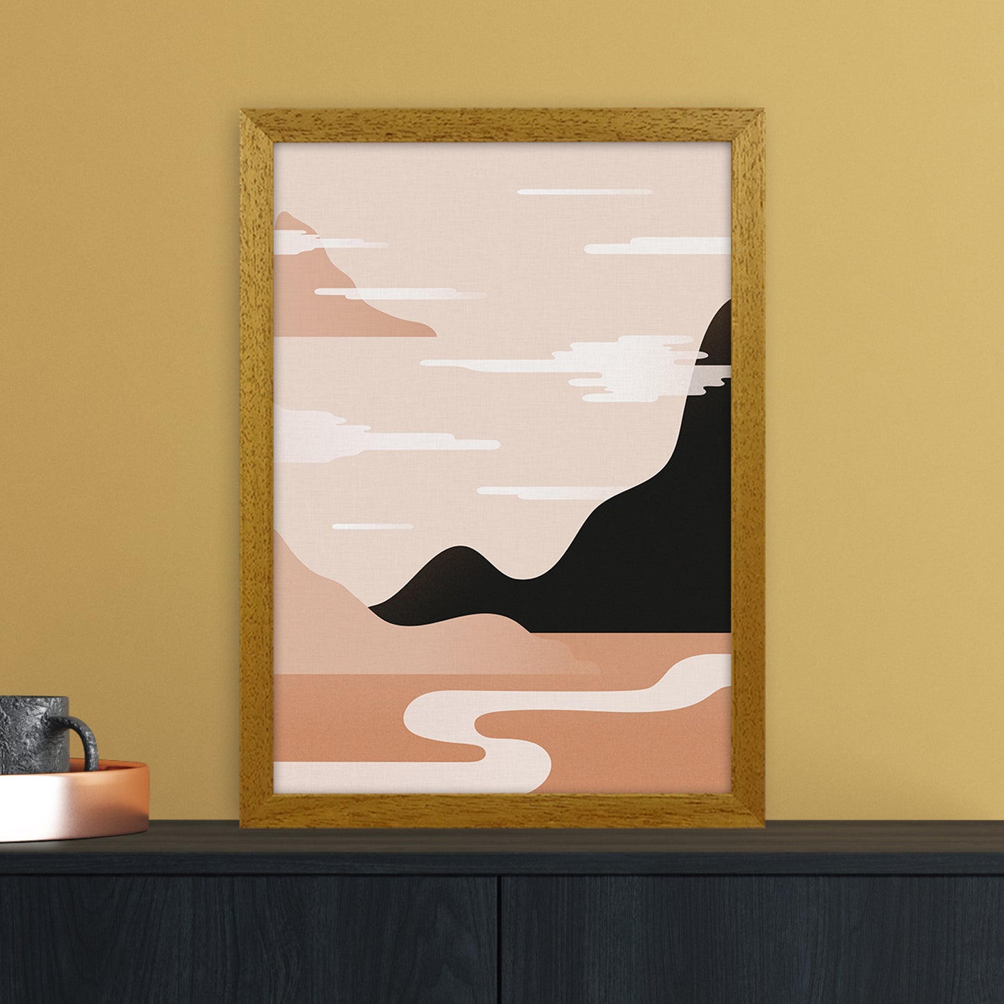 Morning Sunrise No 2 Art Print by Kookiepixel A3 Print Only