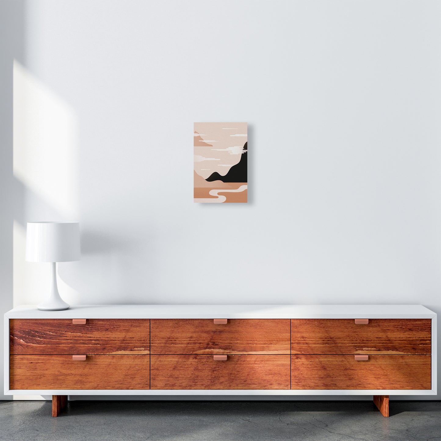 Morning Sunrise No 2 Art Print by Kookiepixel A4 Canvas