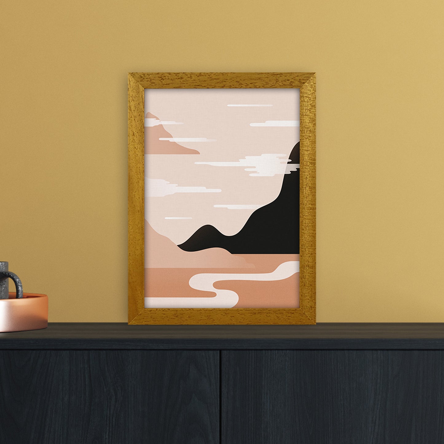 Morning Sunrise No 2 Art Print by Kookiepixel A4 Print Only
