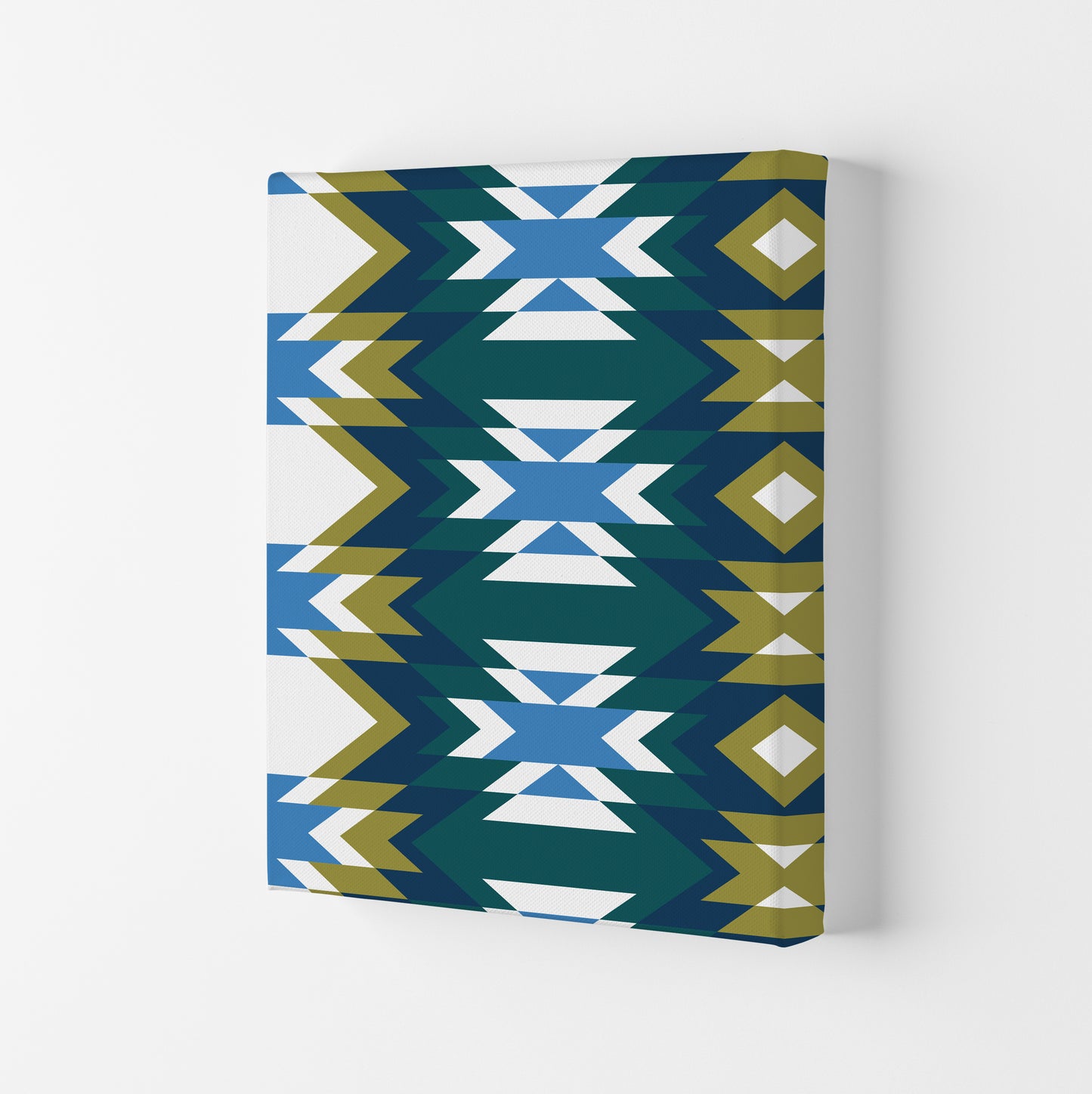 Navajos Print No 1 Abstract Art Print by Kookiepixel Canvas