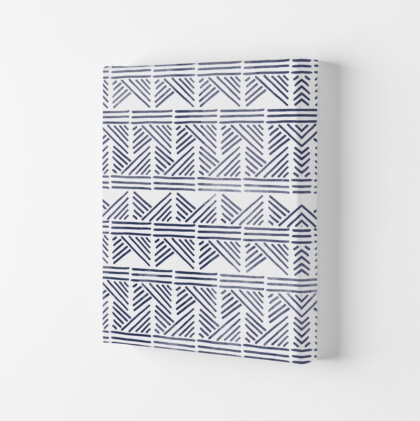 Aztec Print Art Print by Kookiepixel Canvas
