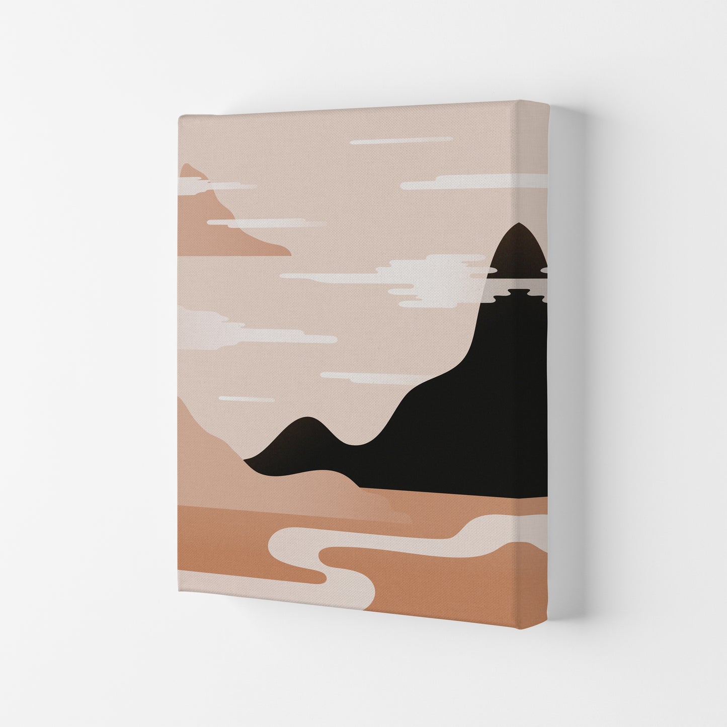 Morning Sunrise No 2 Art Print by Kookiepixel Canvas