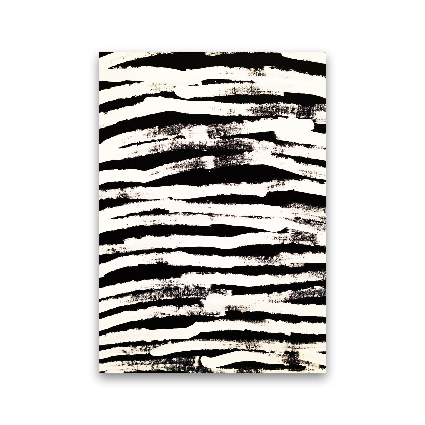 Strokes Abstract Art Print by Kookiepixel Print Only