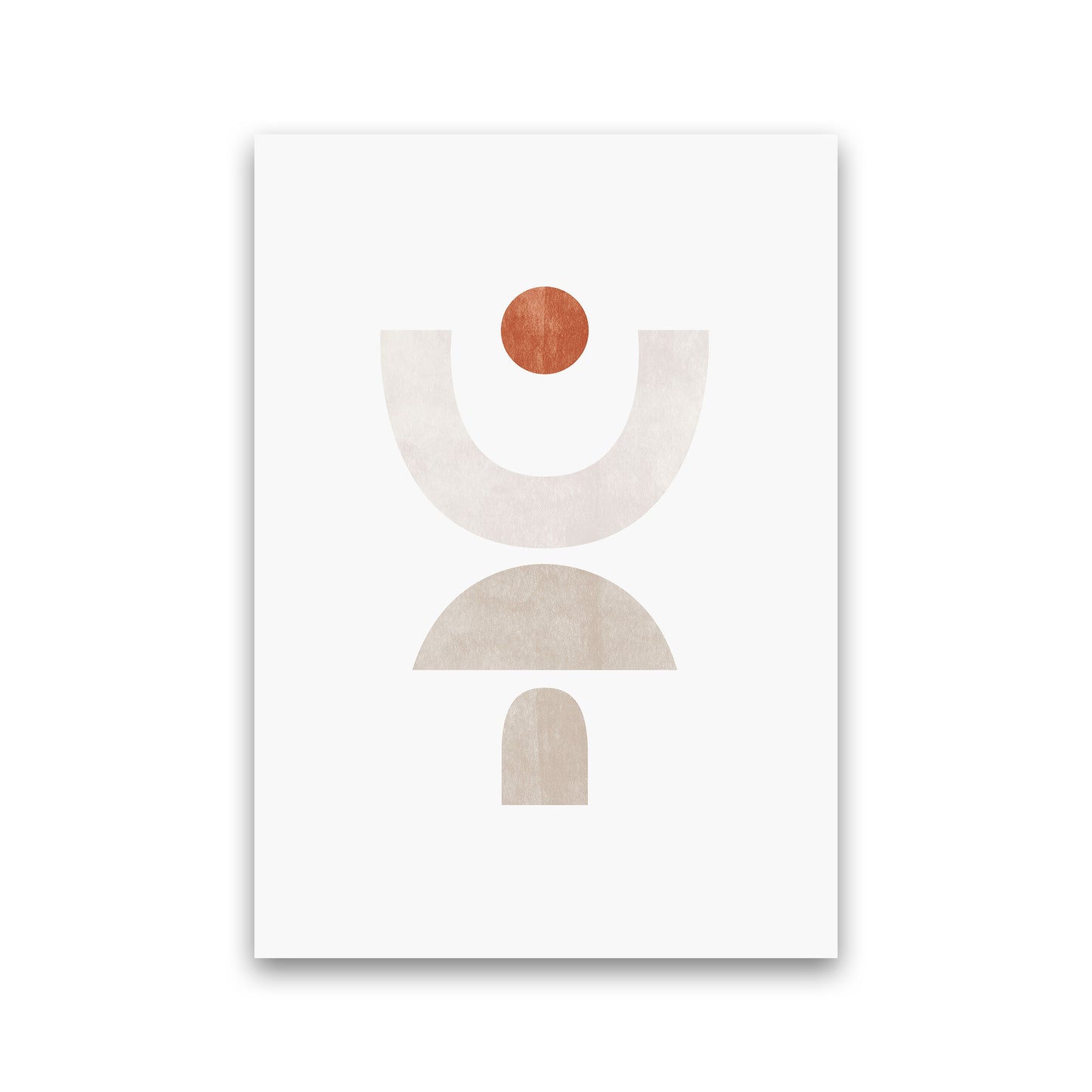 Abstract Geometric No 1 Art Print by Kookiepixel Print Only