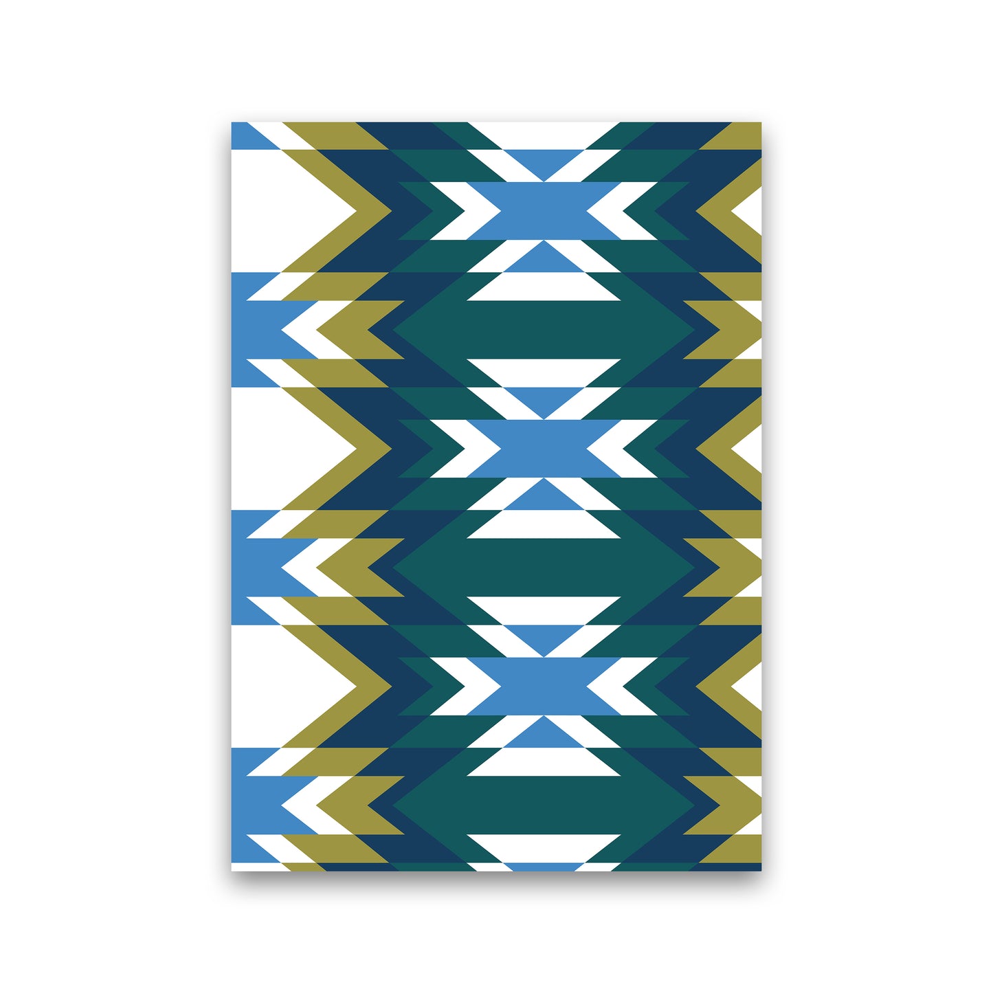 Navajos Print No 1 Abstract Art Print by Kookiepixel Print Only