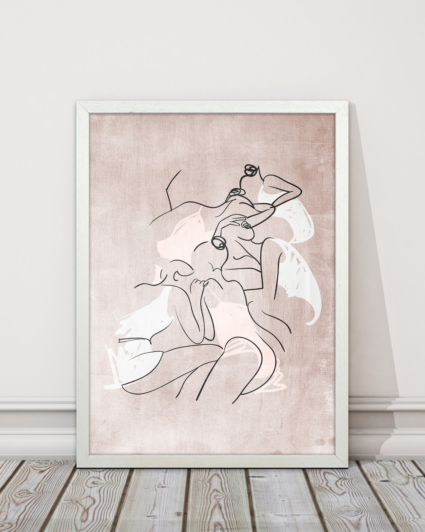 Les Femmes Fatales Contemporary Art Print by Kubistika