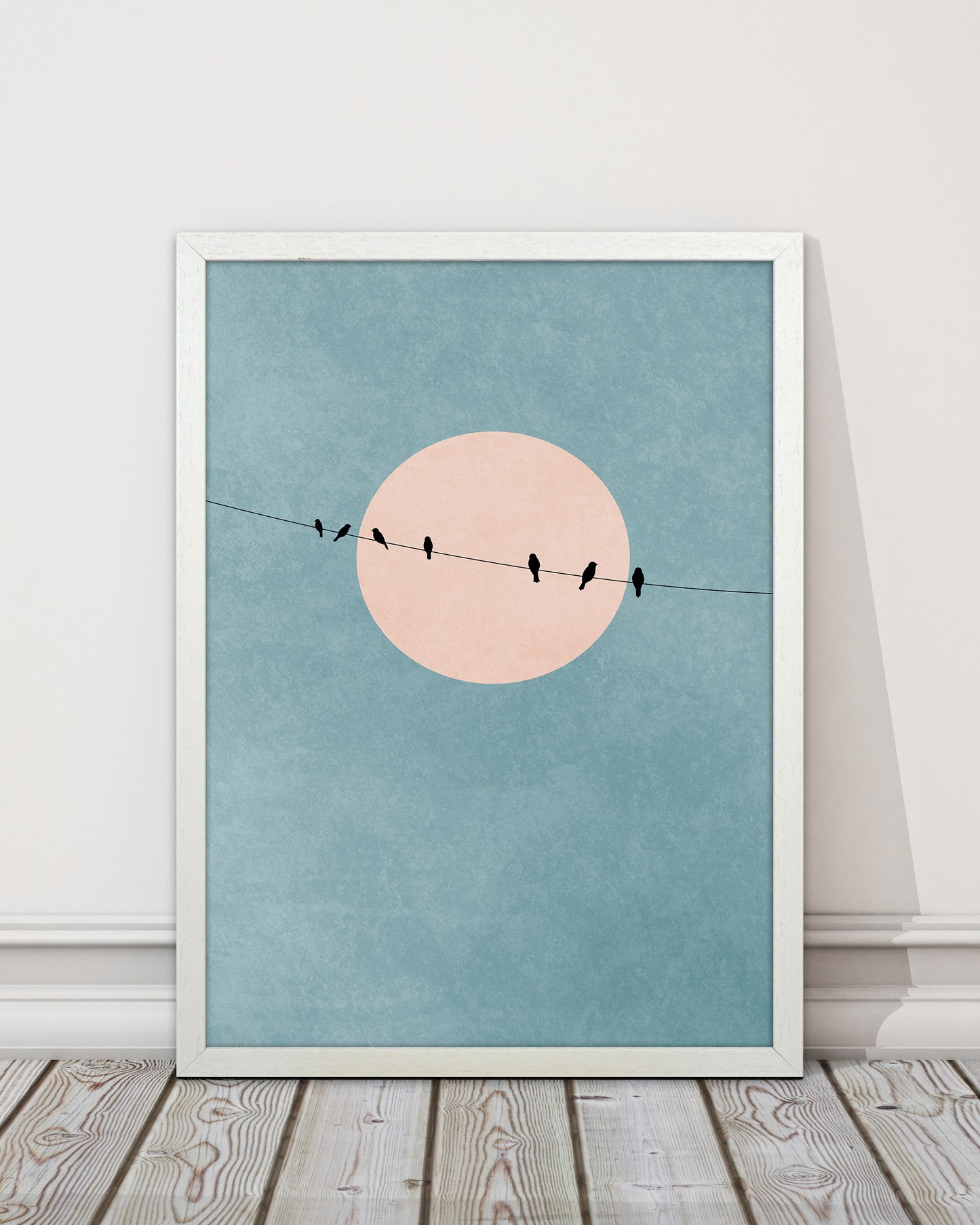 The Beauty Of Silence Contemporary Art Print by Kubistika