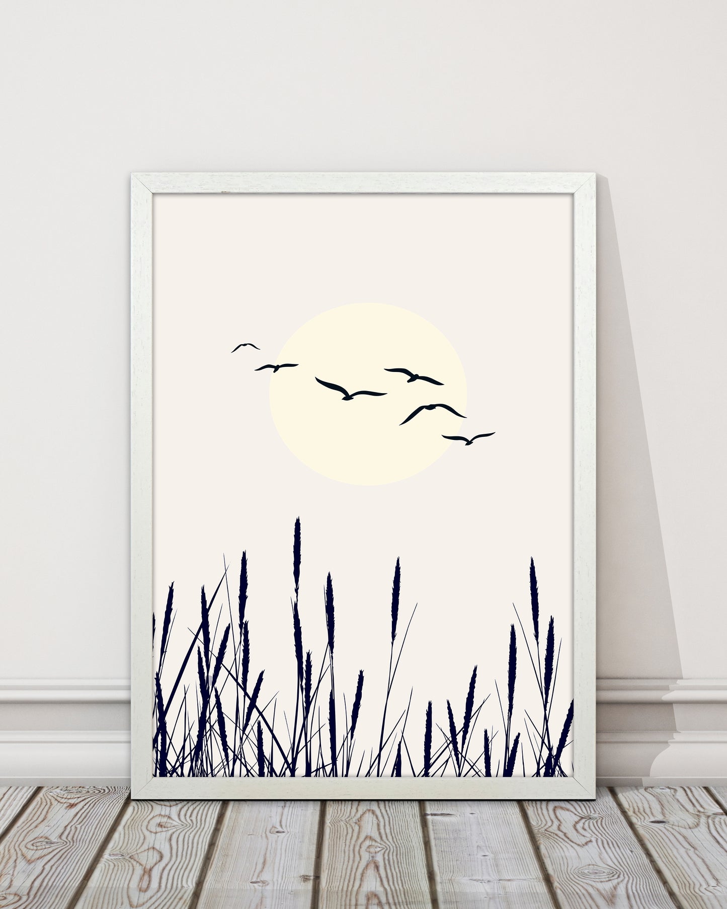Shadows Of The Sun Contemporary Art Print by Kubistika