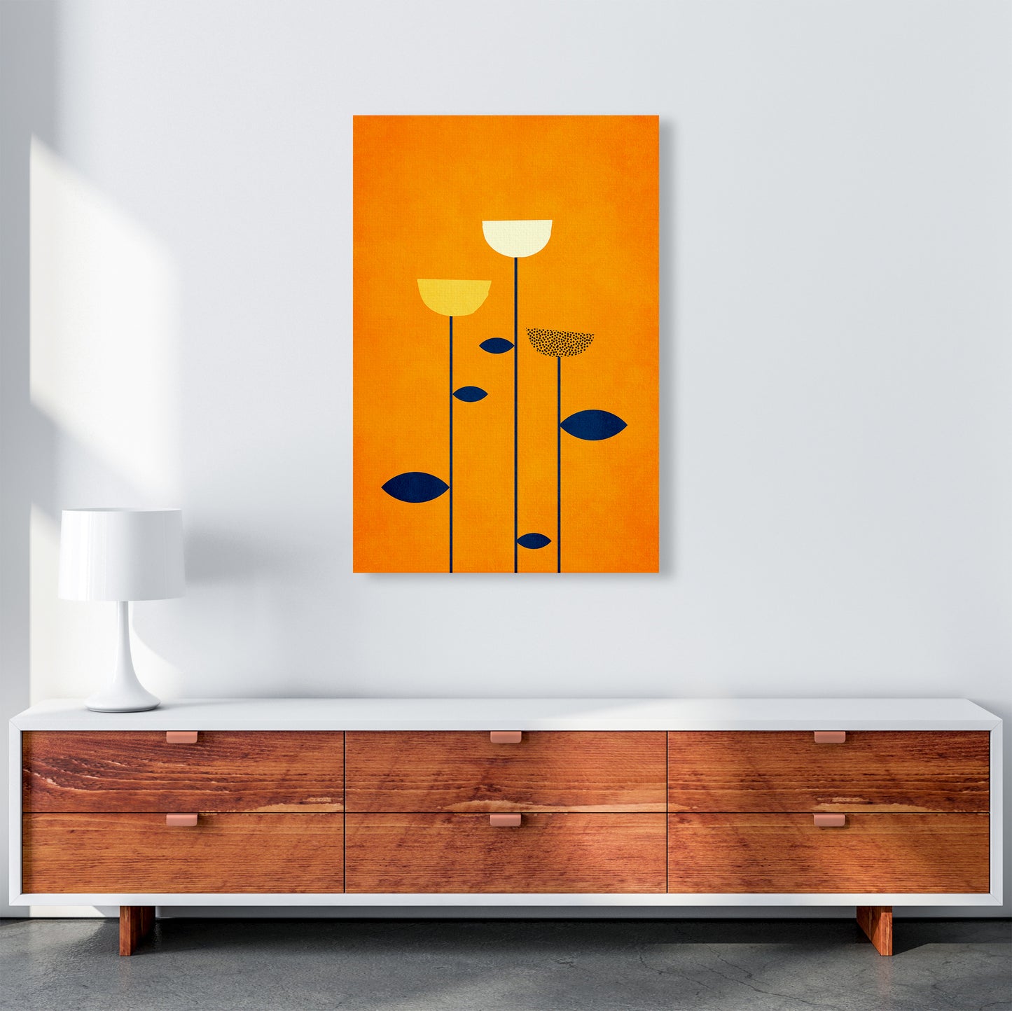 We are family Contemporary Art Print by Kubistika A1 Canvas