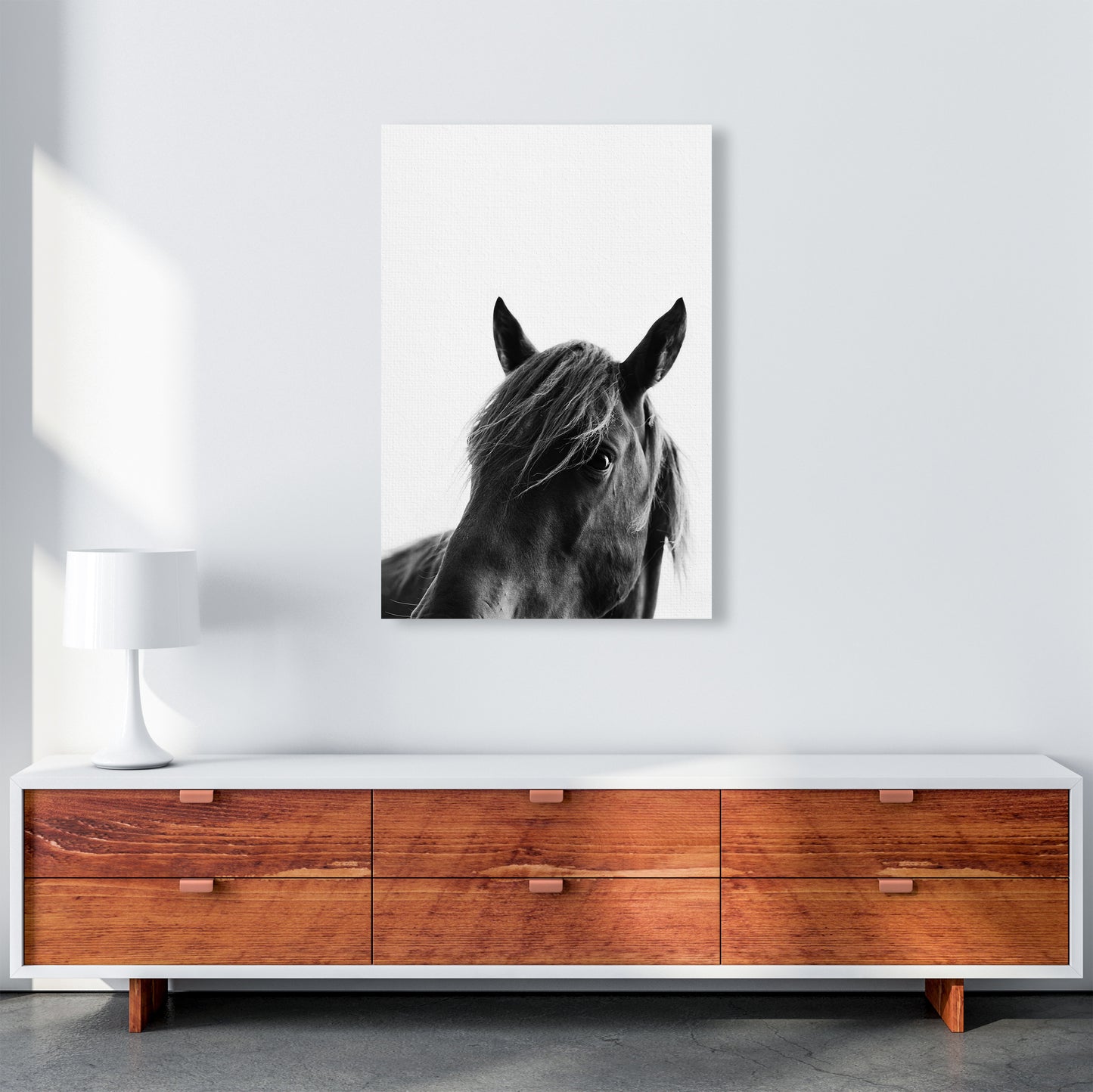 Black Beauty Photography Art Print by Kubistika A1 Canvas