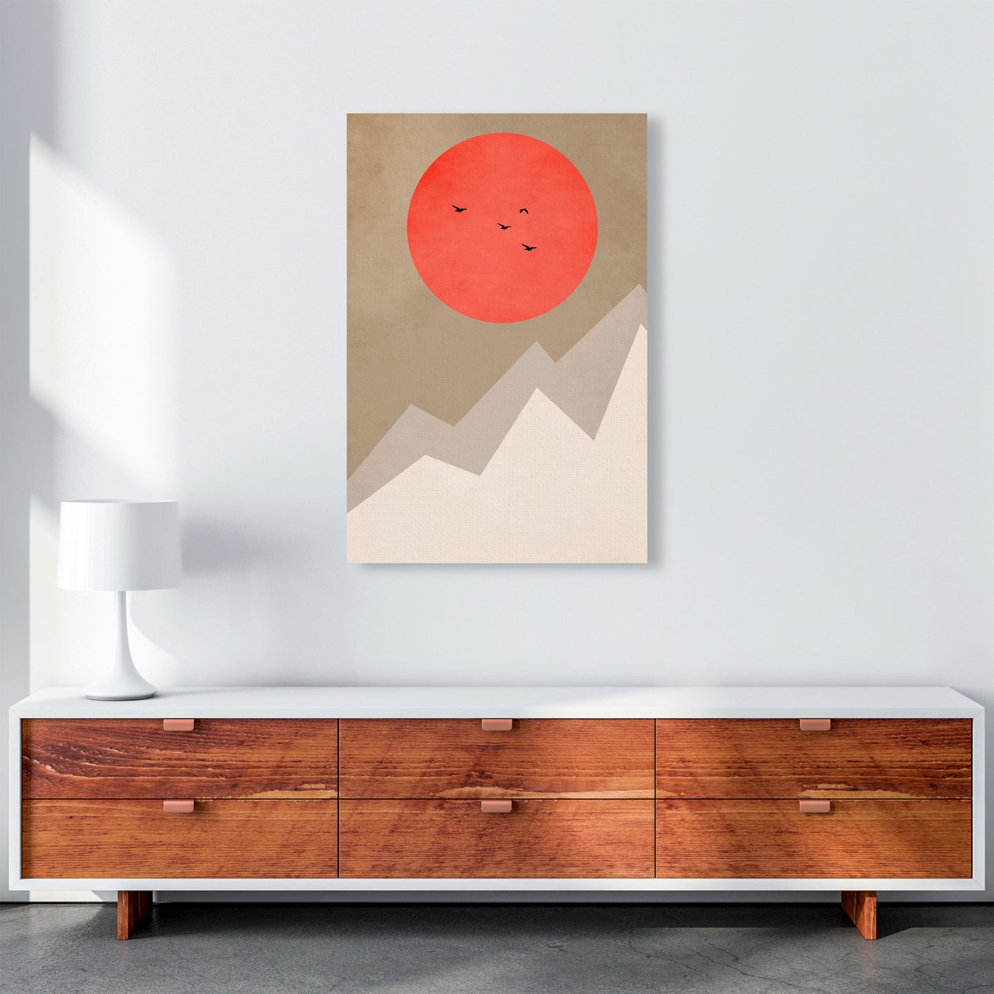 Mont Blanc Art Print by Kubistika A1 Canvas