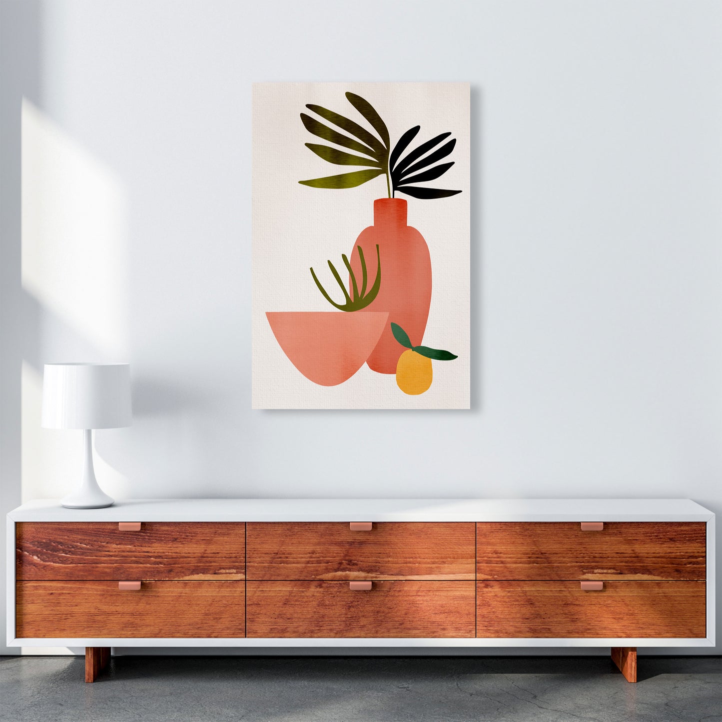 Juicy Lemon Art Print by Kubistika A1 Canvas