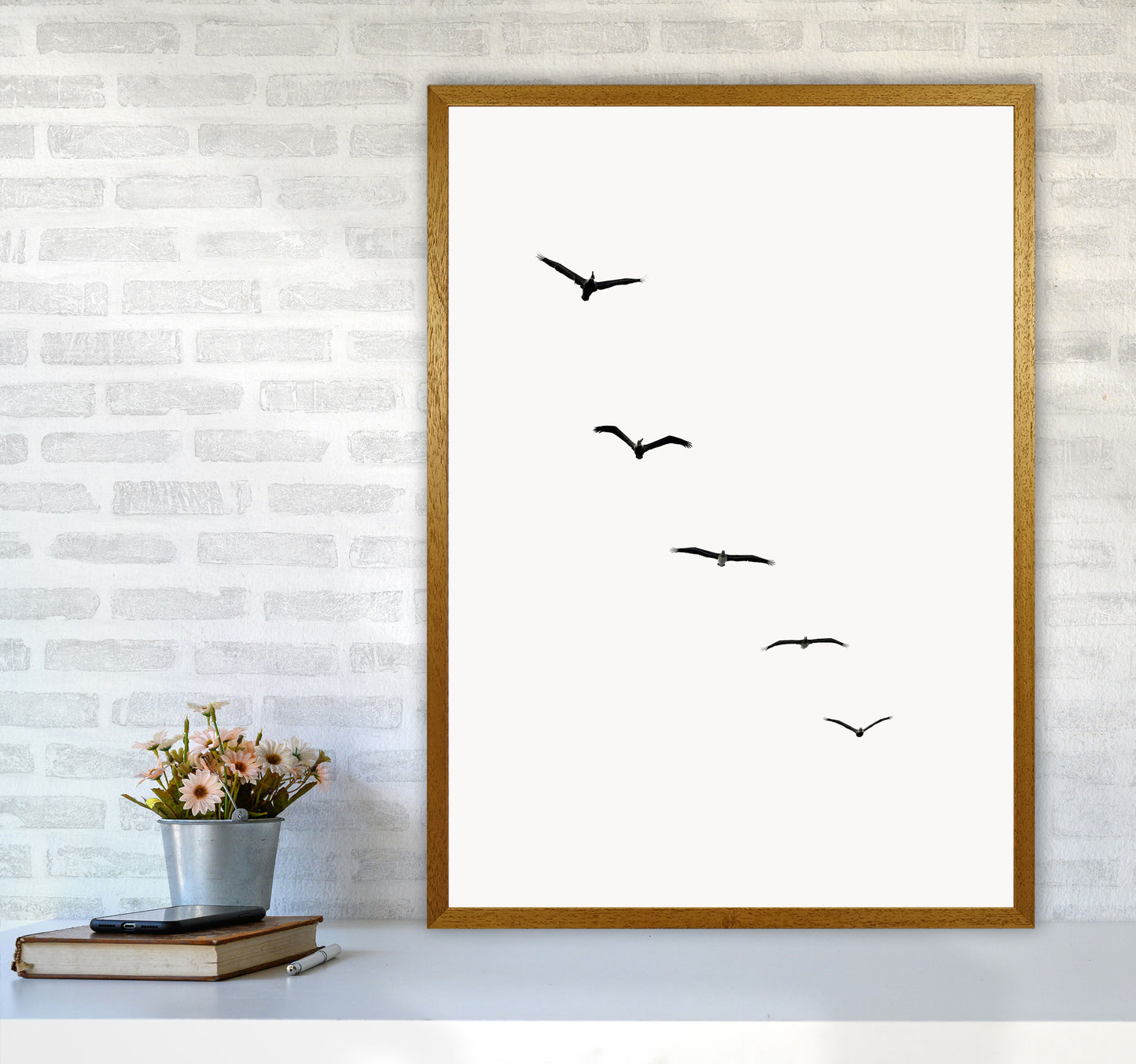 Heavenly Creatures - DARK Contemporary Art Print by Kubistika A1 Print Only