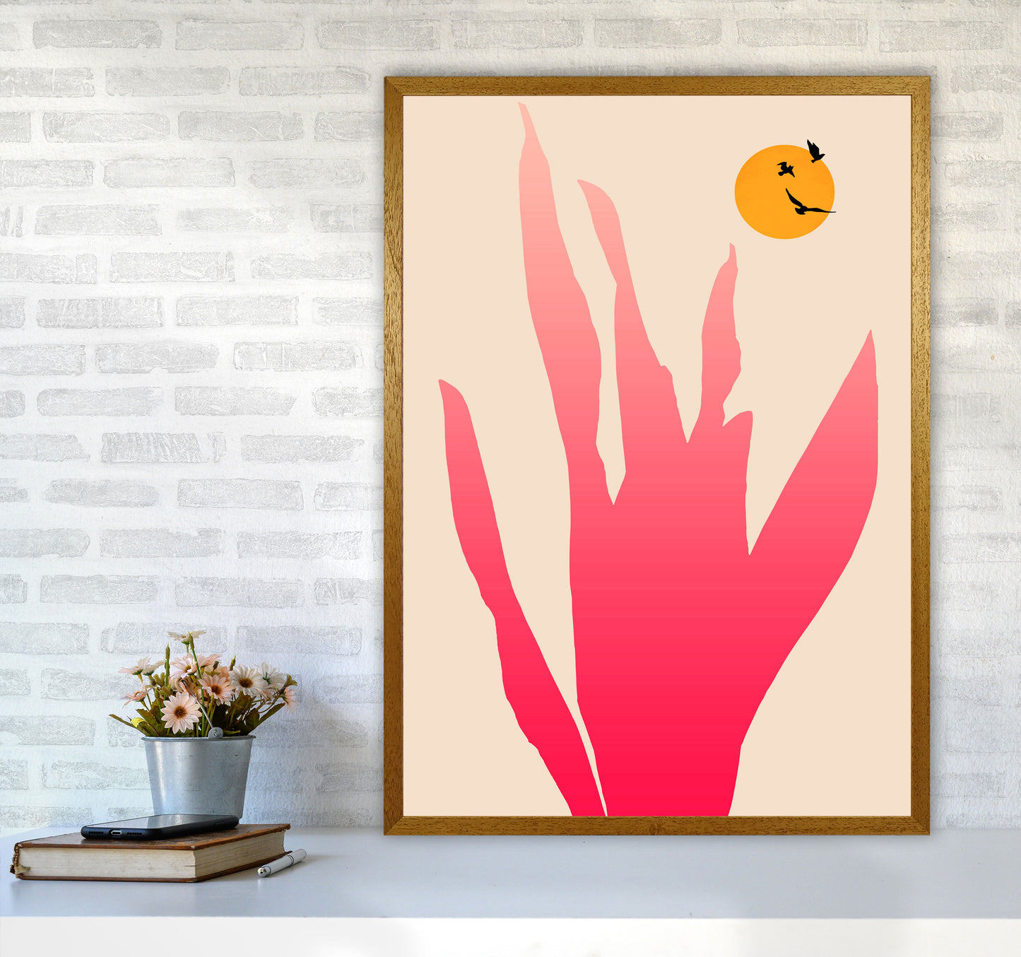 Strawberry Fields Forever Art Print by Kubistika A1 Print Only
