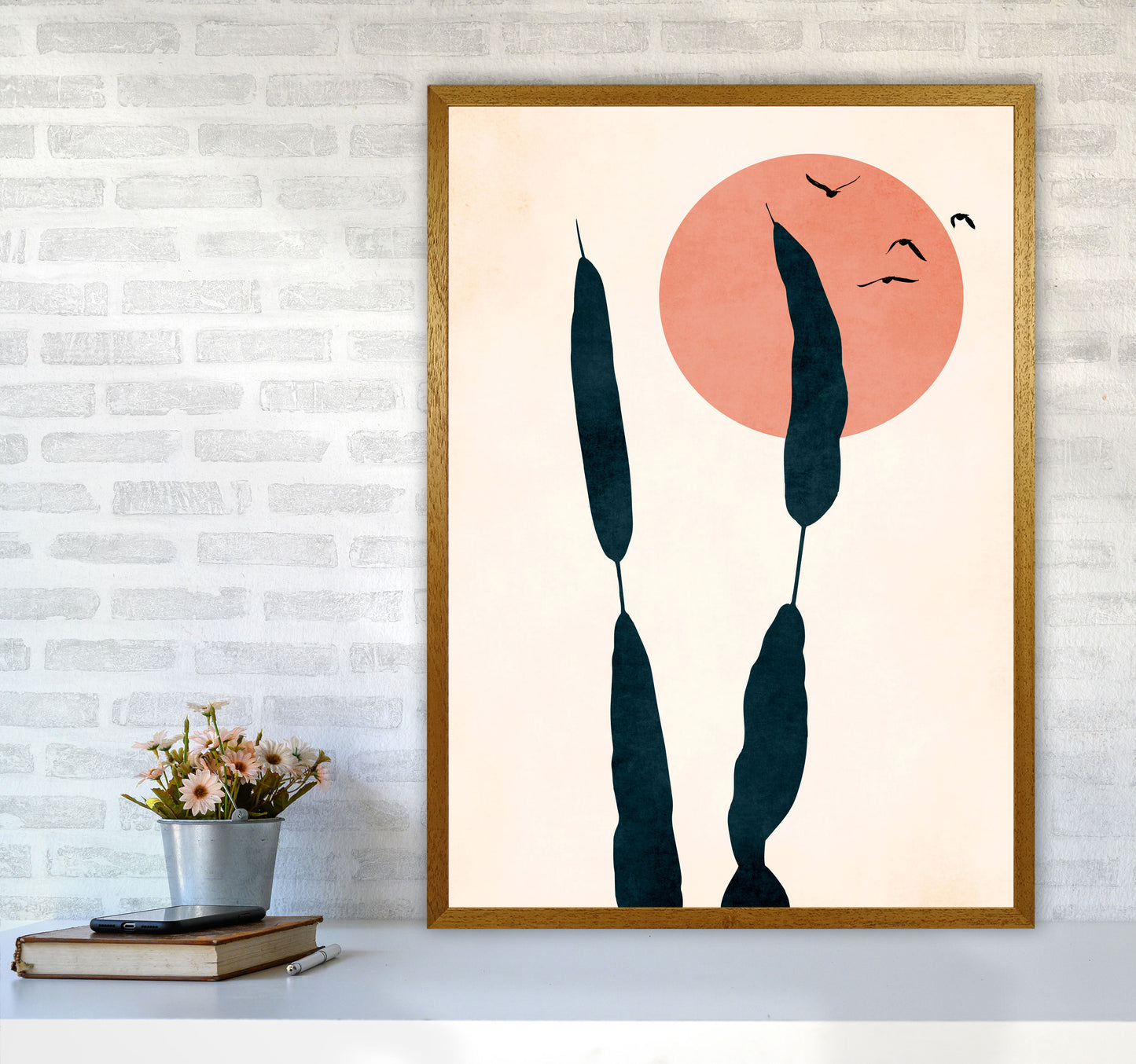 Night & Day Art Print by Kubistika A1 Print Only