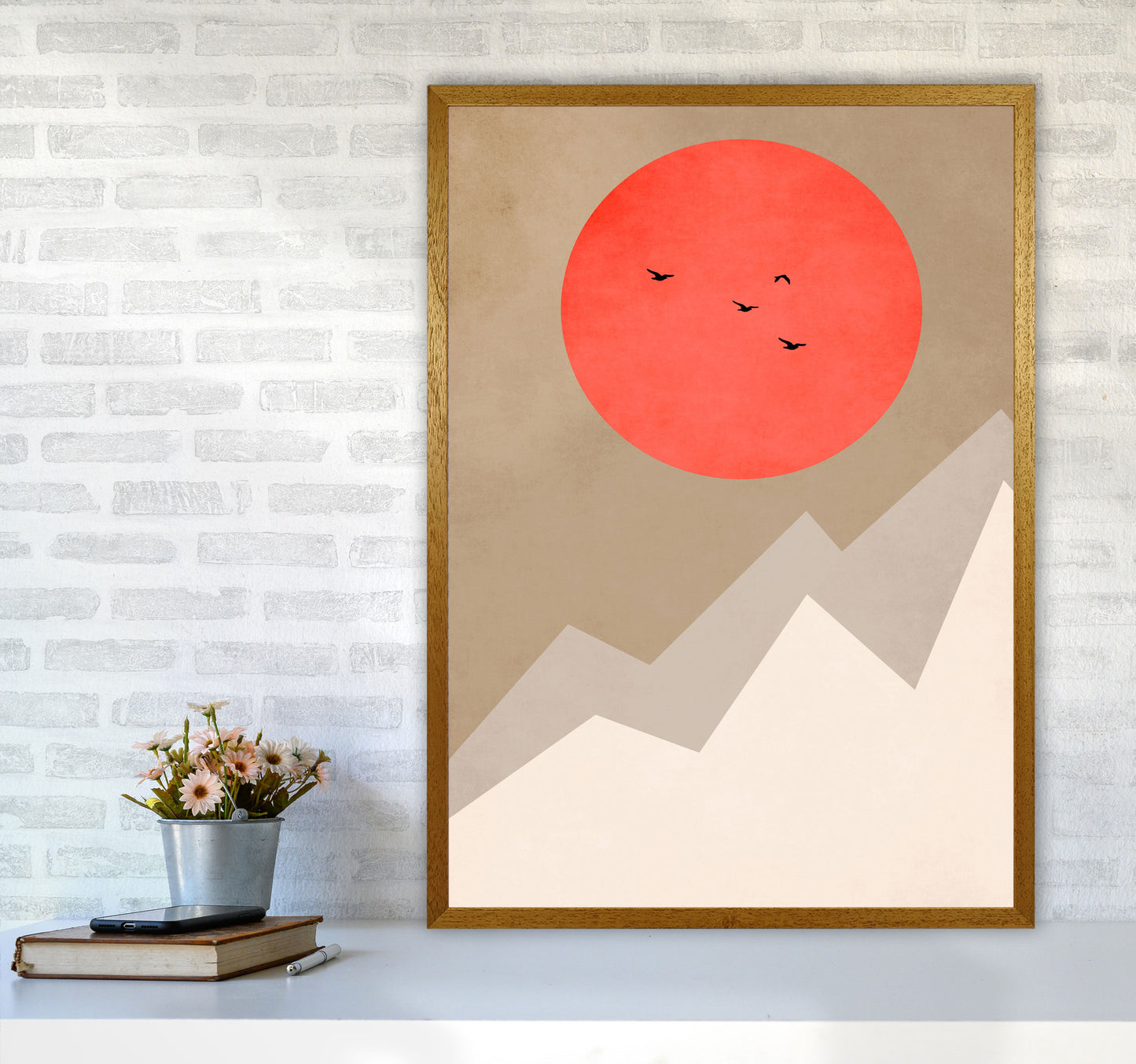 Mont Blanc Art Print by Kubistika A1 Print Only