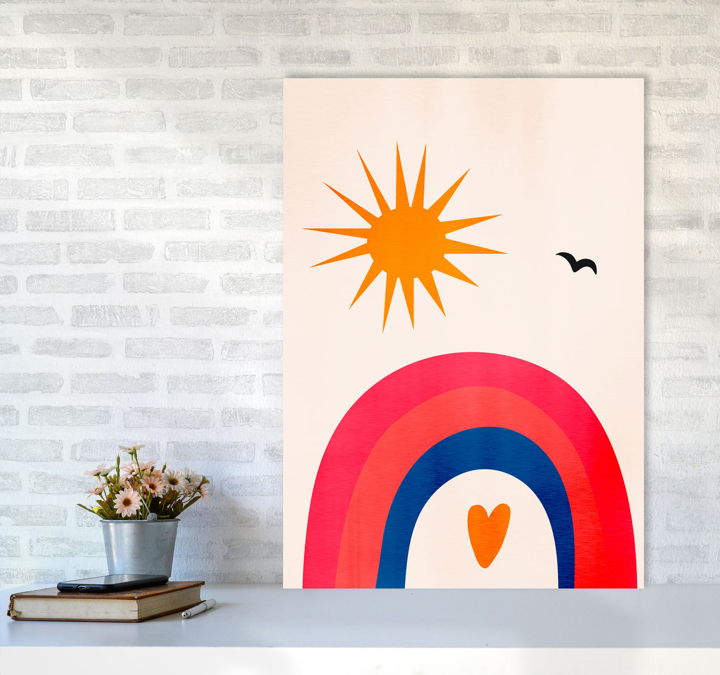 Happy Days! Art Print by Kubistika A1 Black Frame