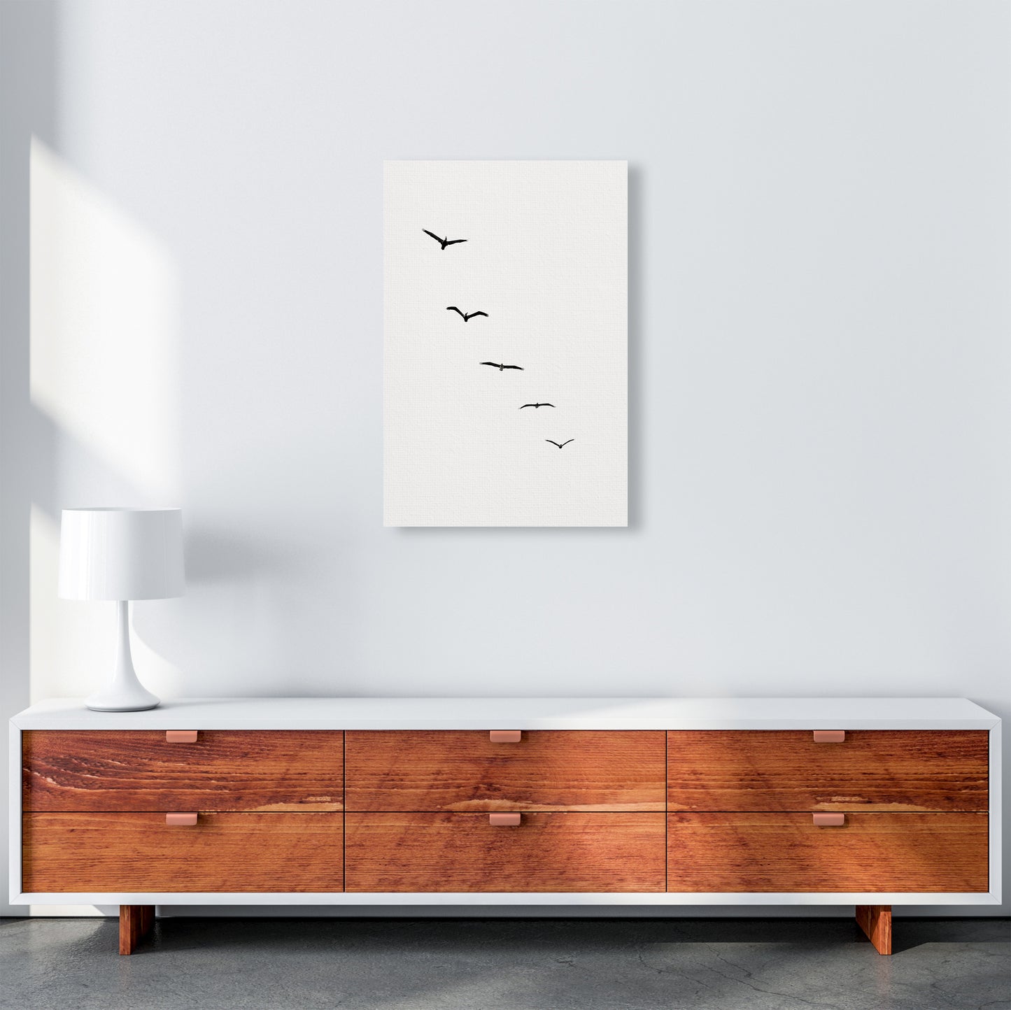 Heavenly Creatures - DARK Contemporary Art Print by Kubistika A2 Canvas