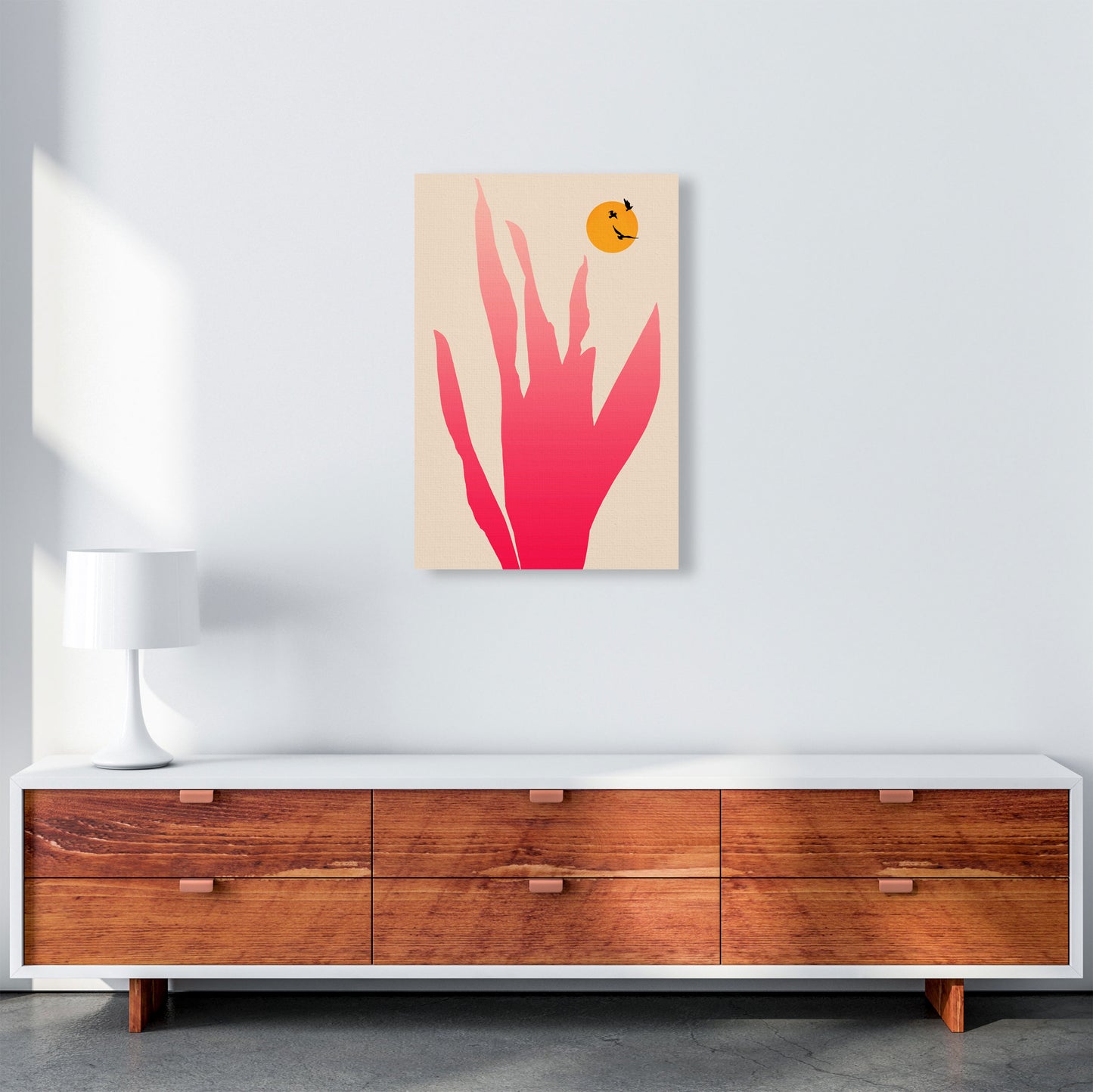 Strawberry Fields Forever Art Print by Kubistika A2 Canvas