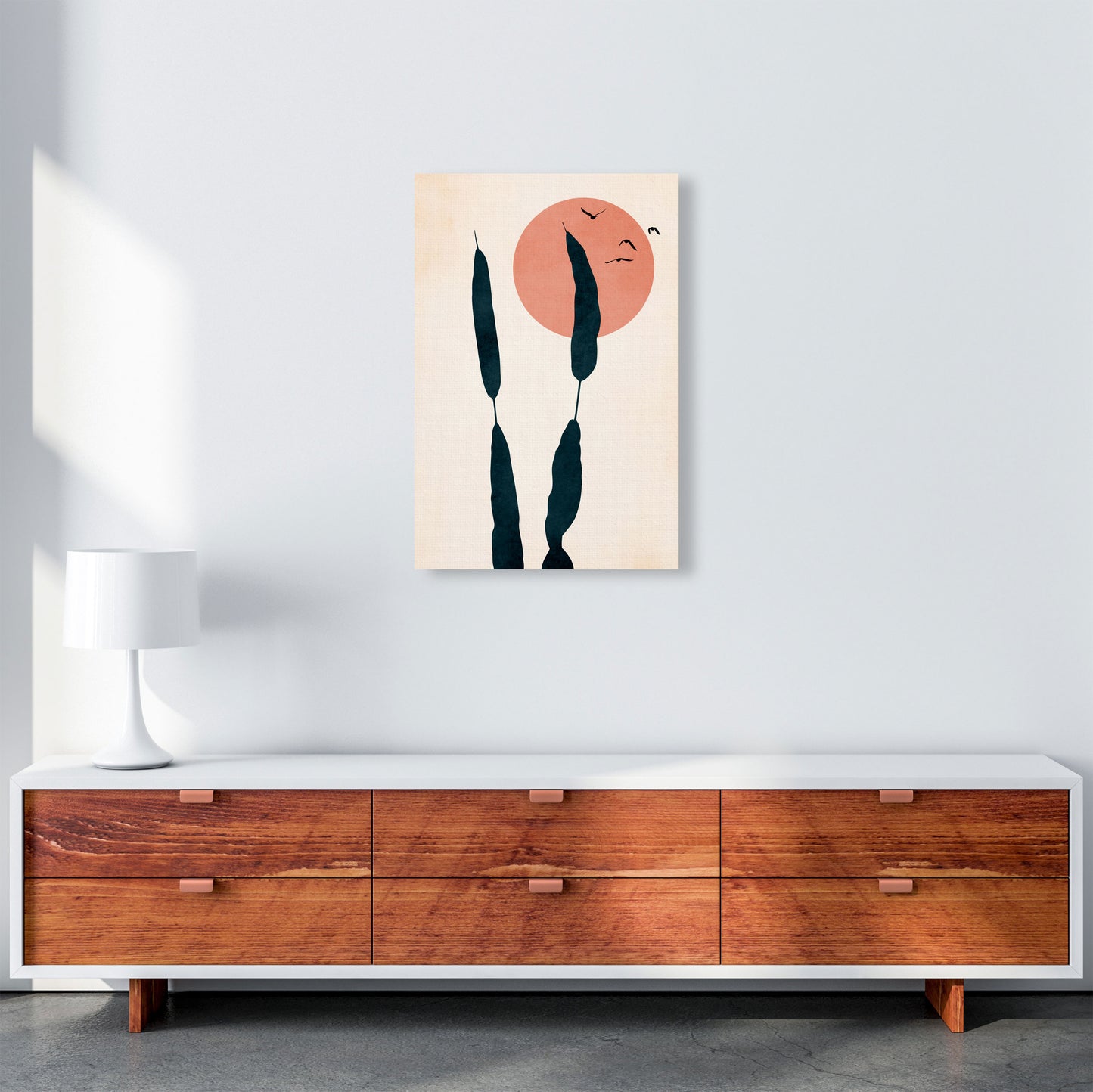 Night & Day Art Print by Kubistika A2 Canvas
