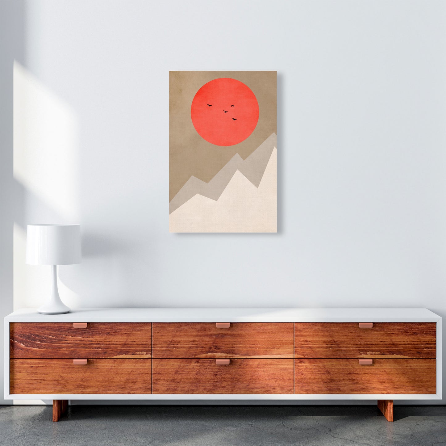 Mont Blanc Art Print by Kubistika A2 Canvas