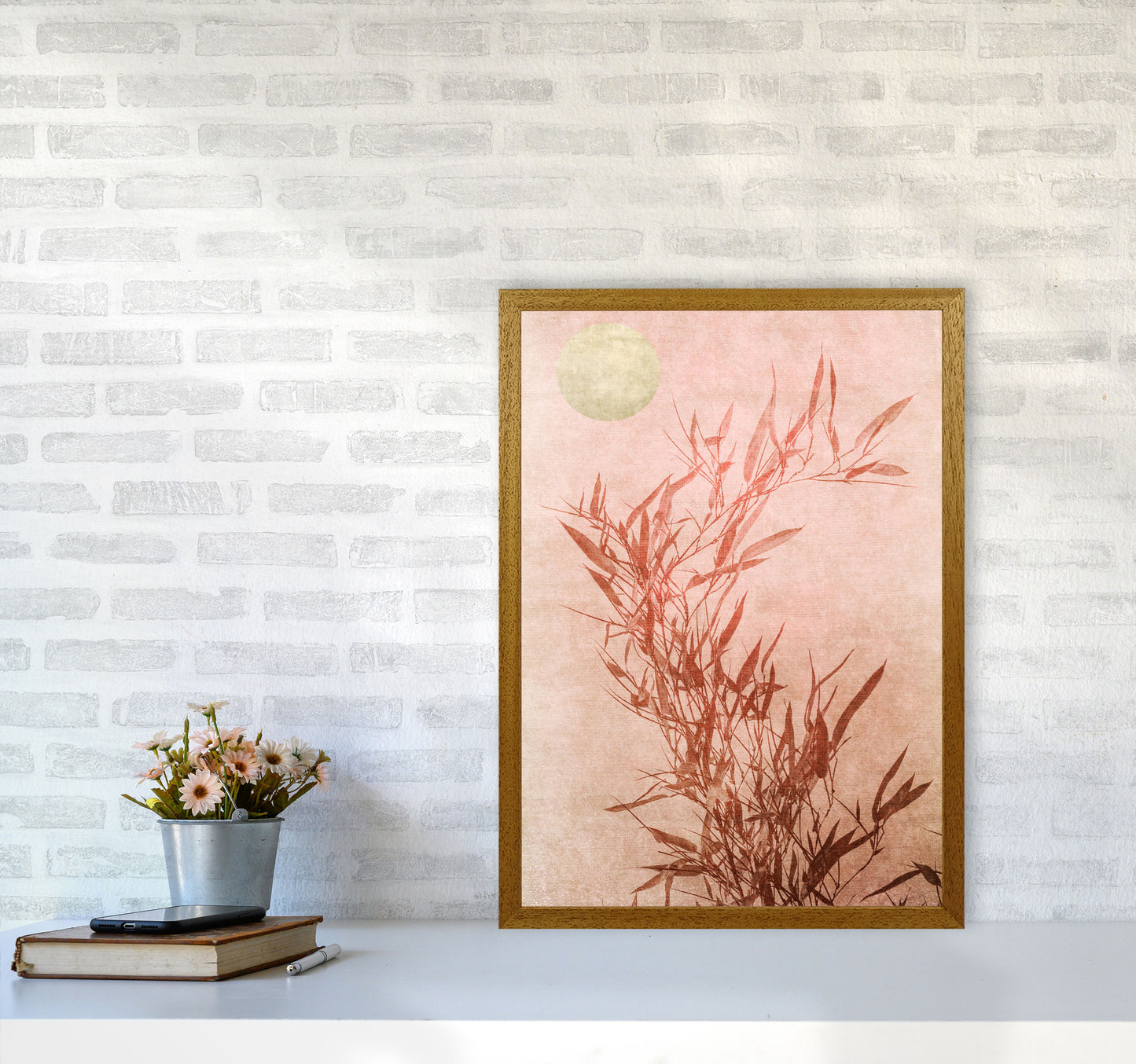 Sentimental Touch Contemporary Art Print by Kubistika A2 Print Only