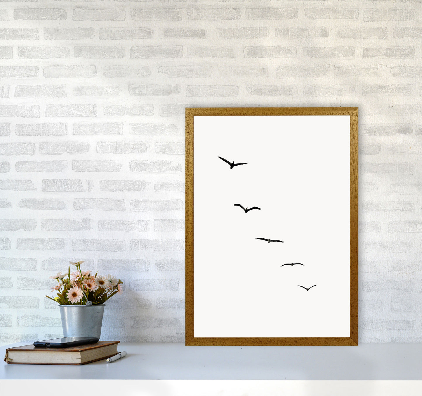 Heavenly Creatures - DARK Contemporary Art Print by Kubistika A2 Print Only