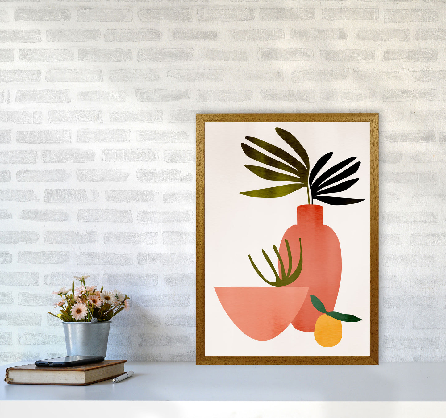 Juicy Lemon Art Print by Kubistika A2 Print Only