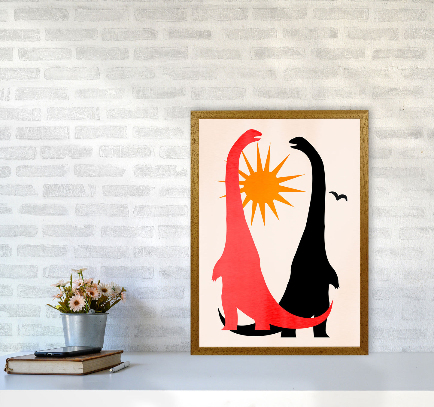 Good Old Days! Art Print by Kubistika A2 Print Only
