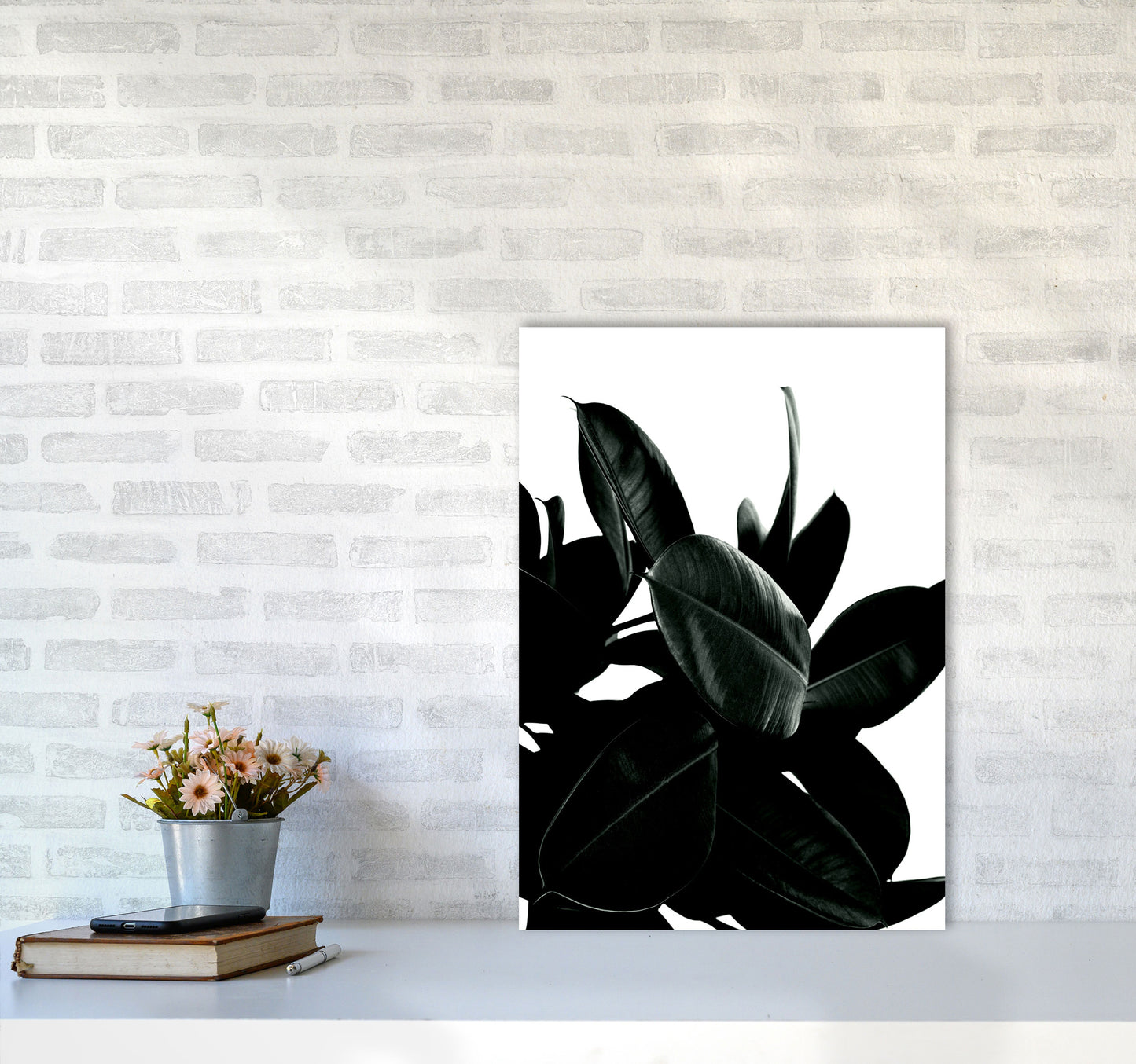 Dark Tree Photography Art Print by Kubistika A2 Black Frame