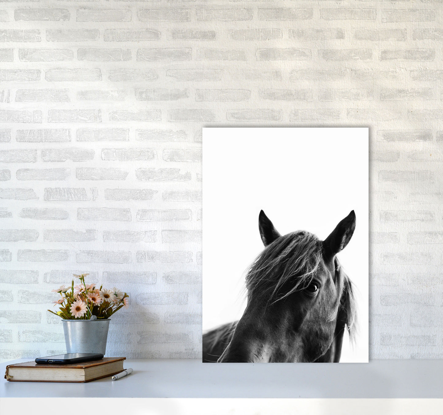 Black Beauty Photography Art Print by Kubistika A2 Black Frame