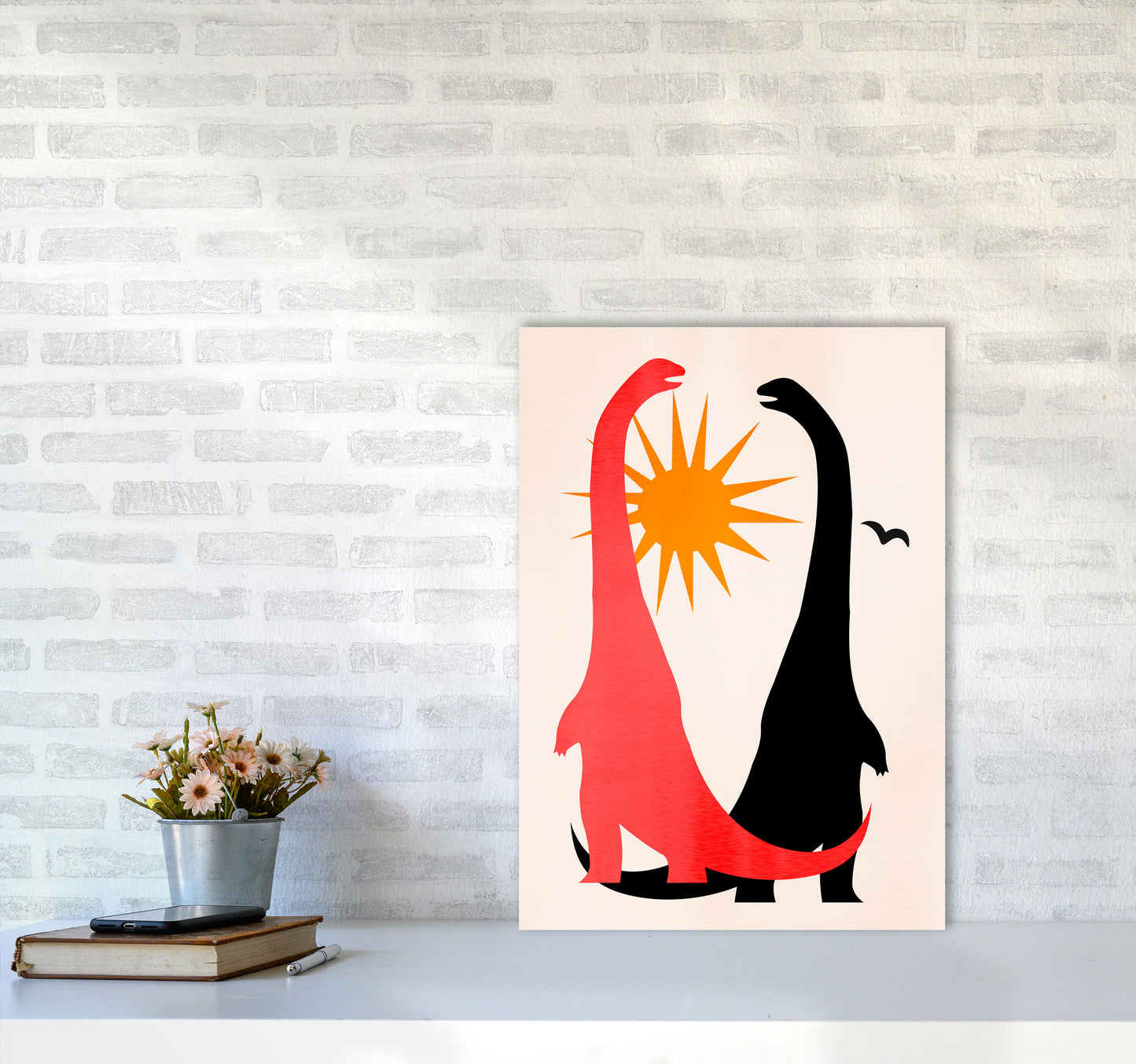 Good Old Days! Art Print by Kubistika A2 Black Frame