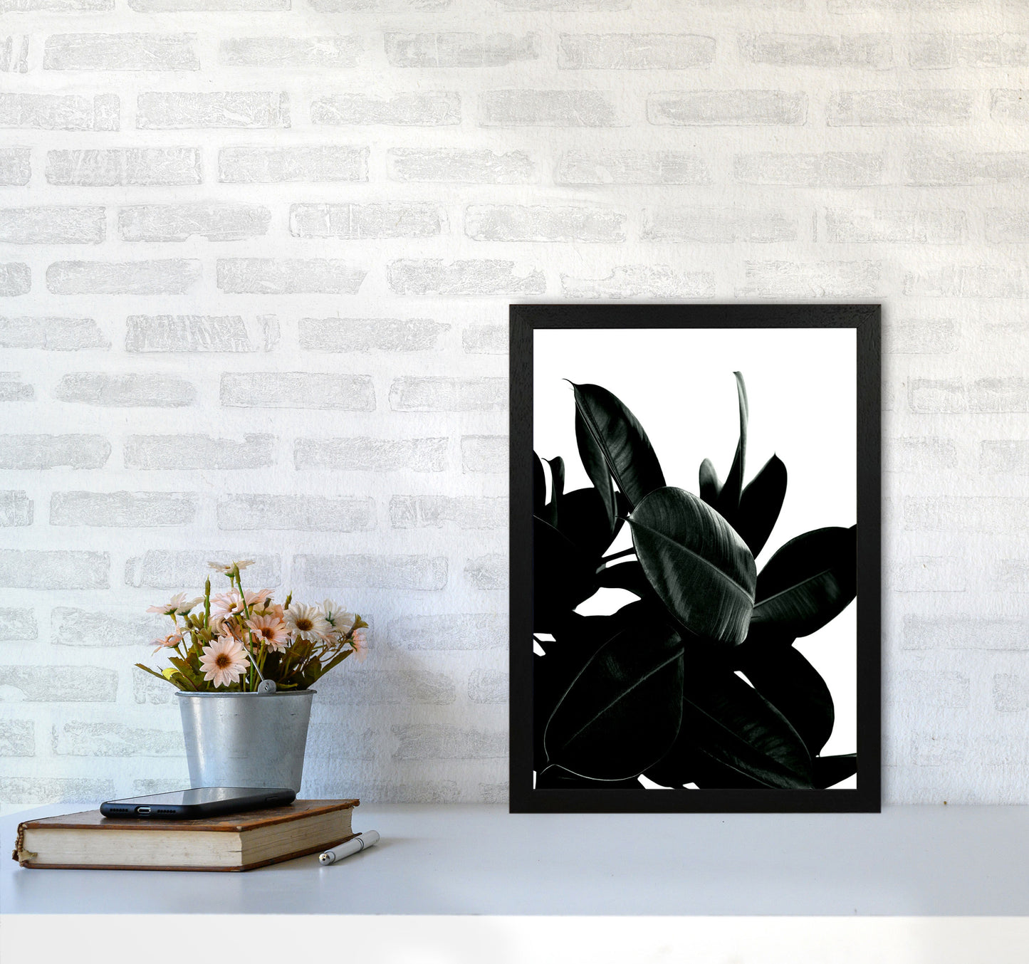 Dark Tree Photography Art Print by Kubistika A3 White Frame